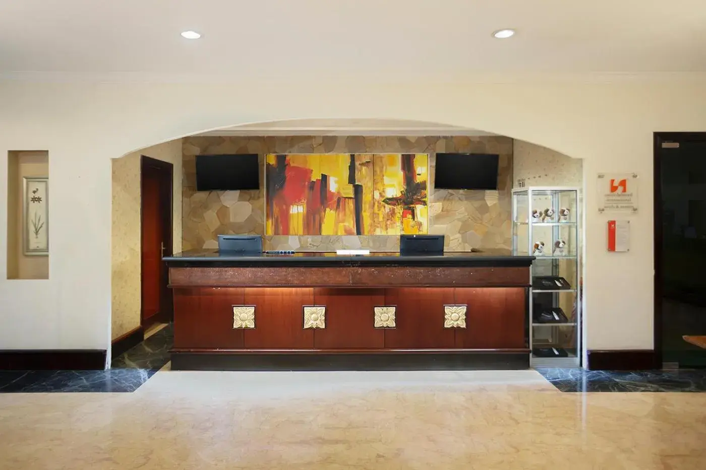 Lobby or reception in Swiss-Belhotel Tarakan Lobby or reception in Swiss-Belhotel Tarakan