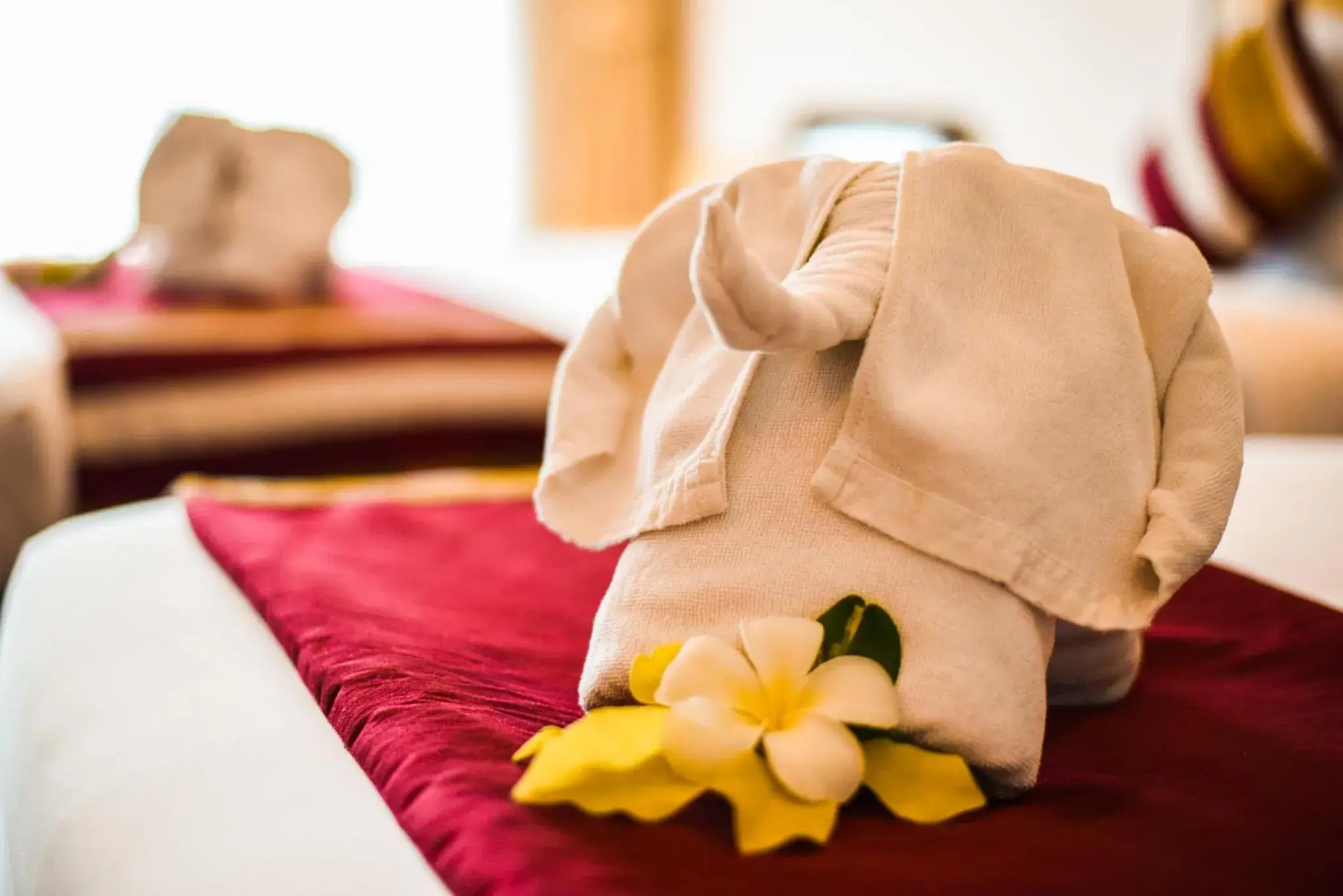 Bed in Ramada by Wyndham Aonang Krabi Bed in Ramada by Wyndham Aonang Krabi