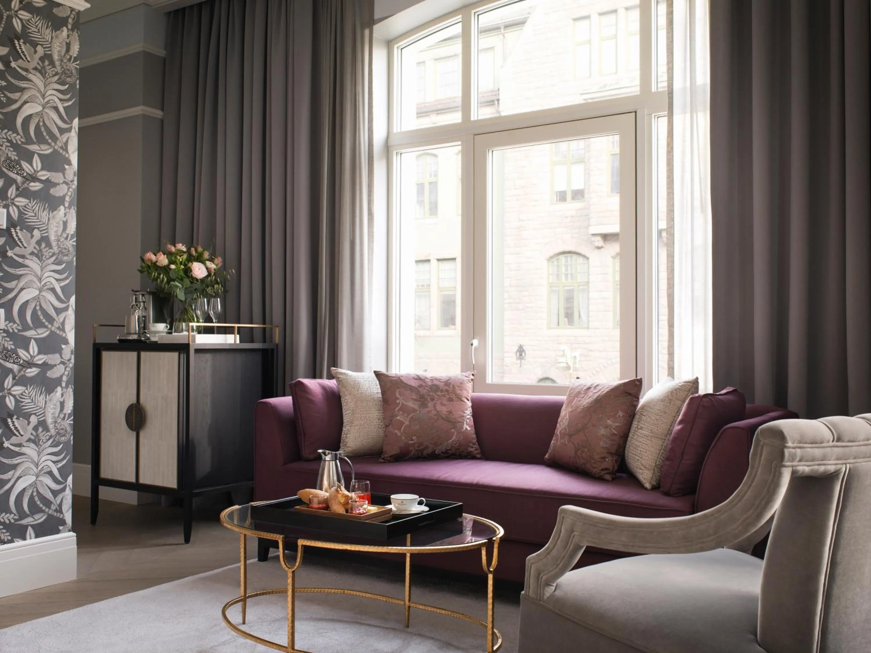 Living room in Britannia Hotel