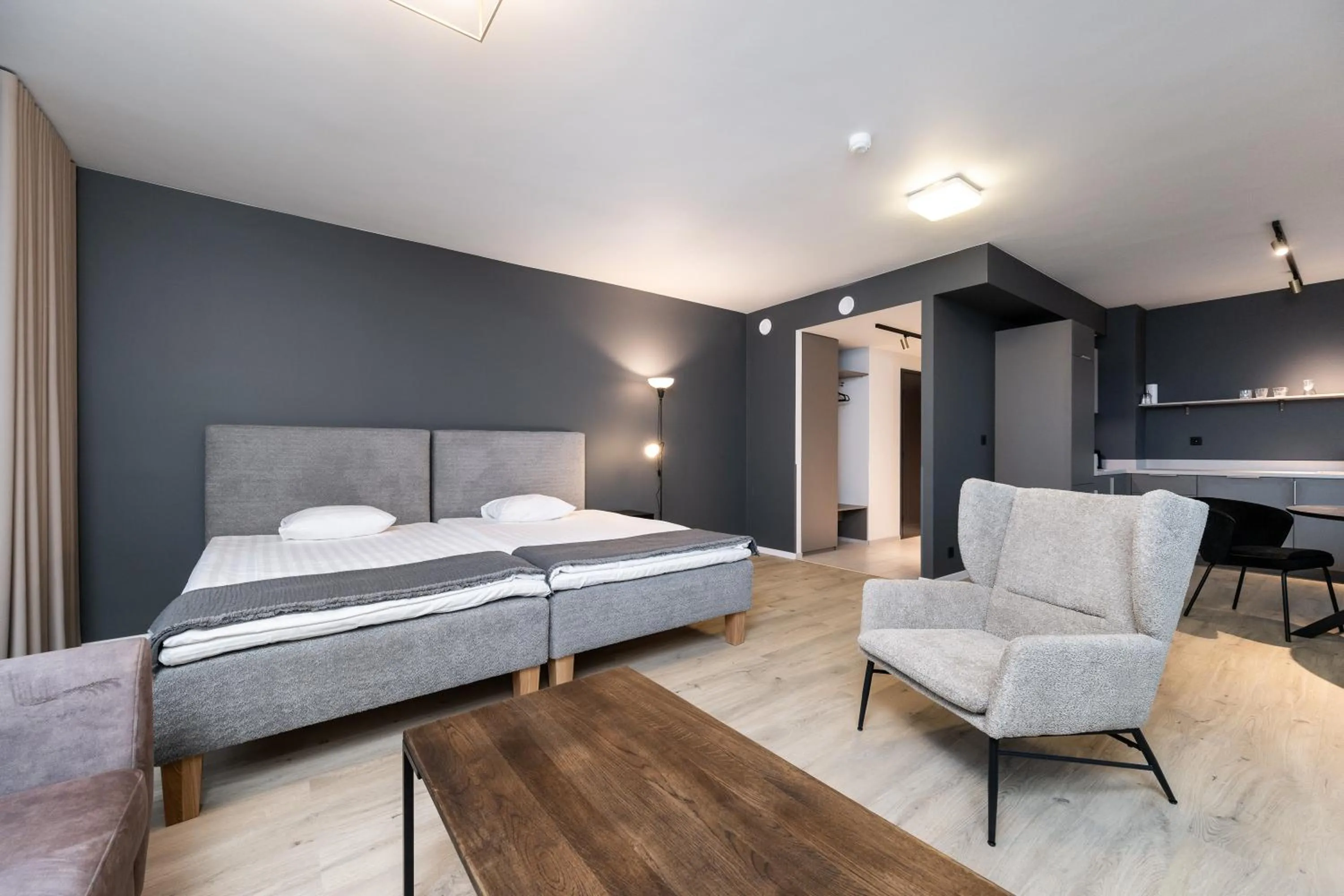 Bed in Adelle Apartments Viru Keskuses, 9-th floor