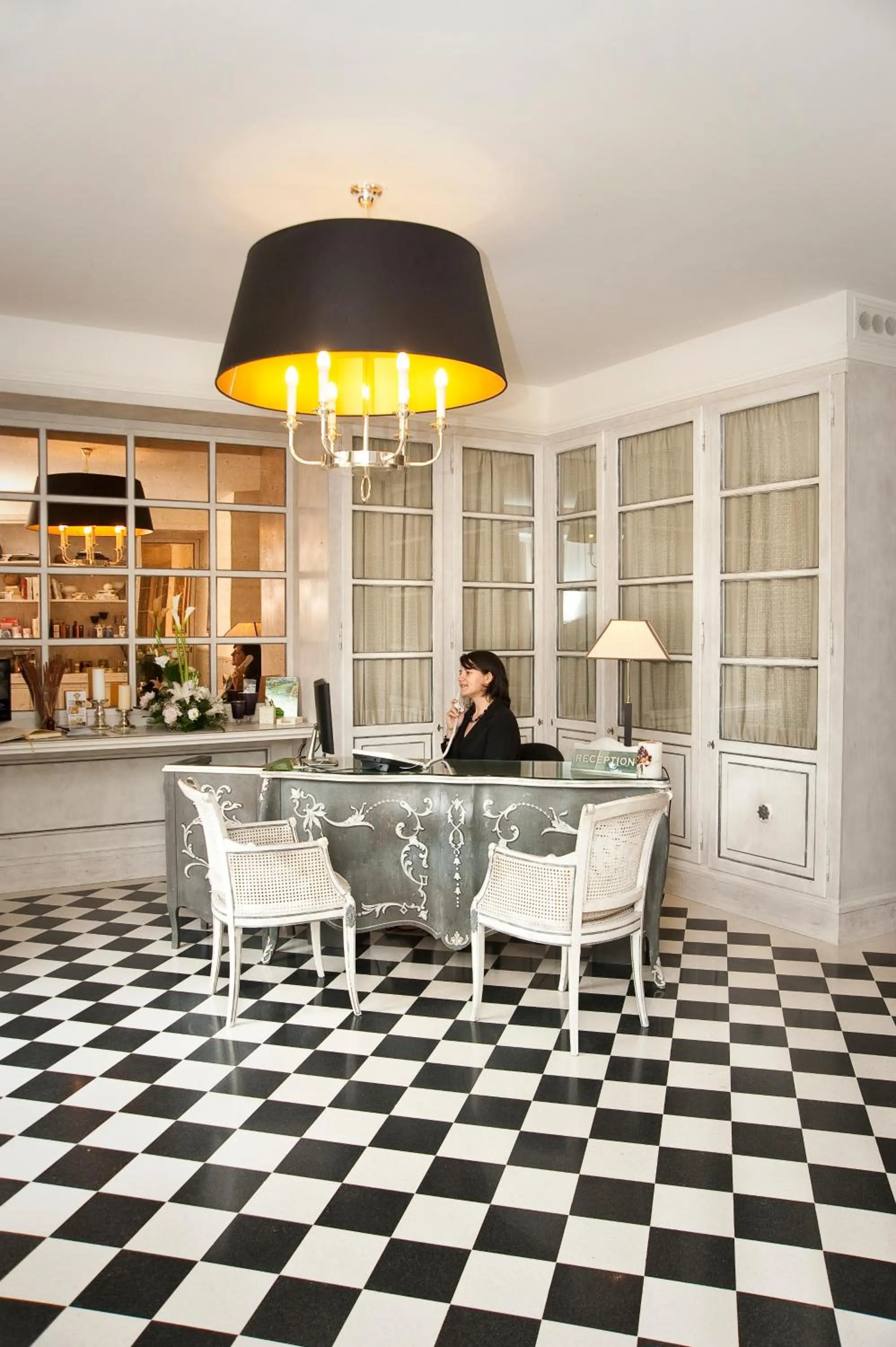 Lobby or reception in Relais Villa Valfiore