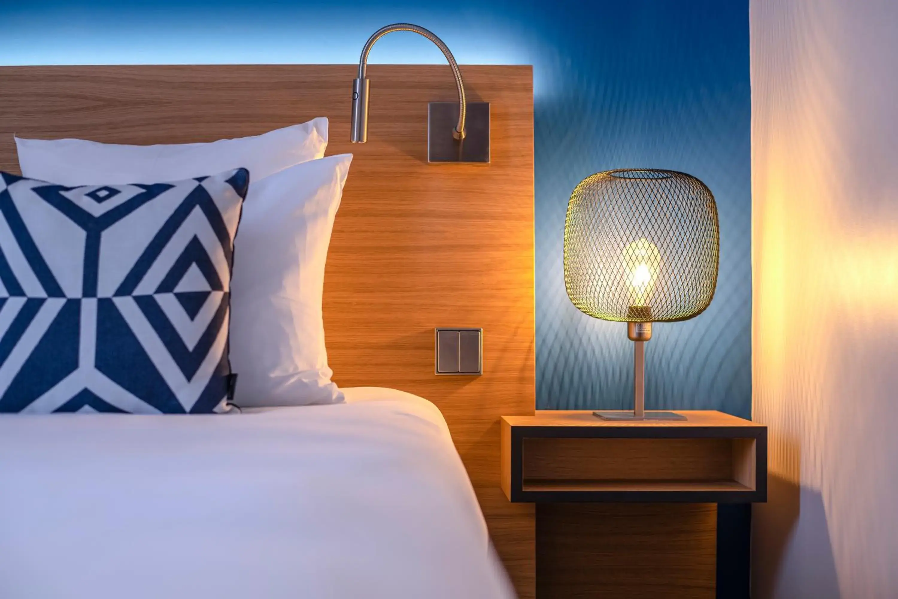 Bedroom, Bed in Hotel Villa Koegui Biarritz Bedroom, Bed in Hotel Villa Koegui Biarritz