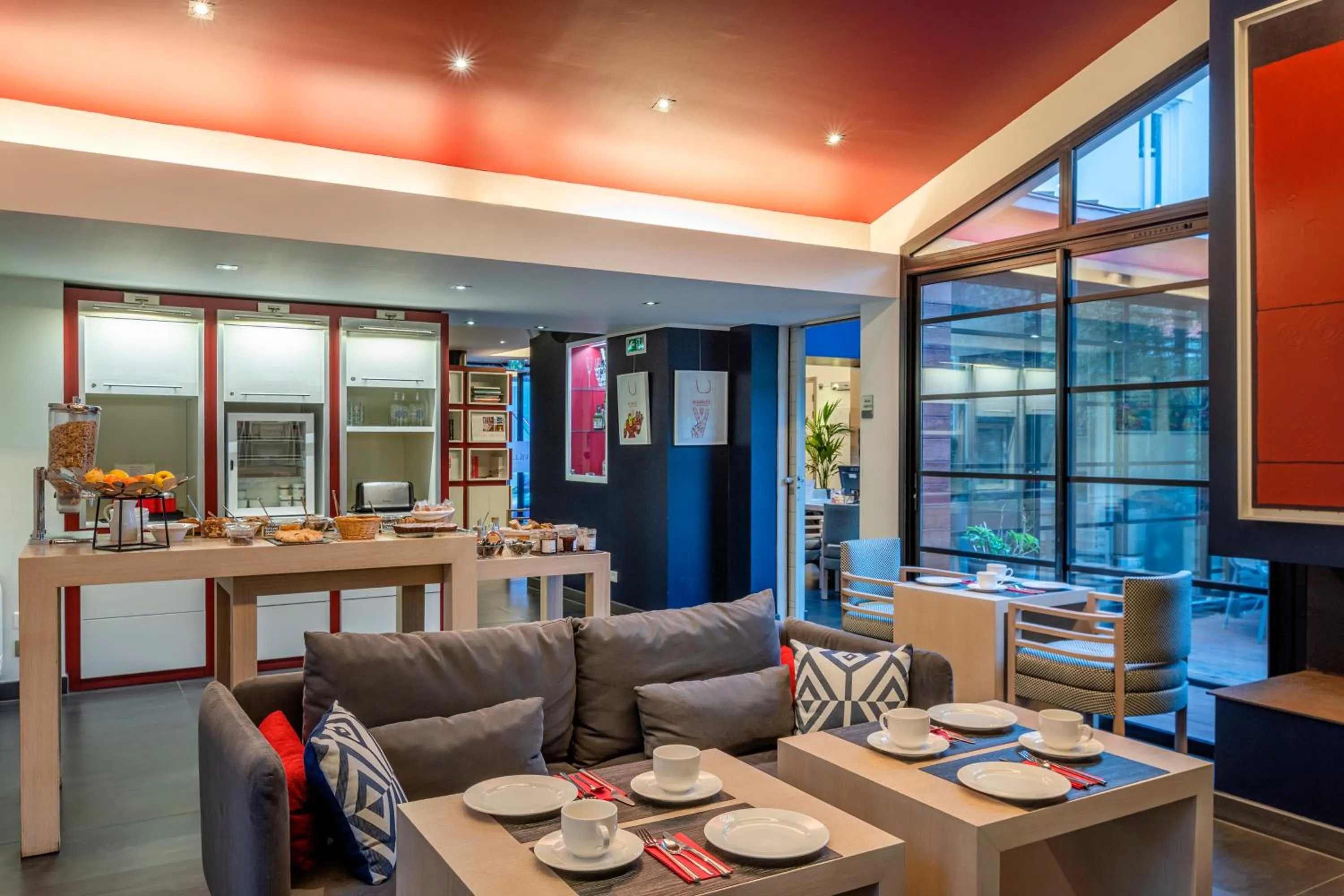 Living room in Hotel Villa Koegui Biarritz