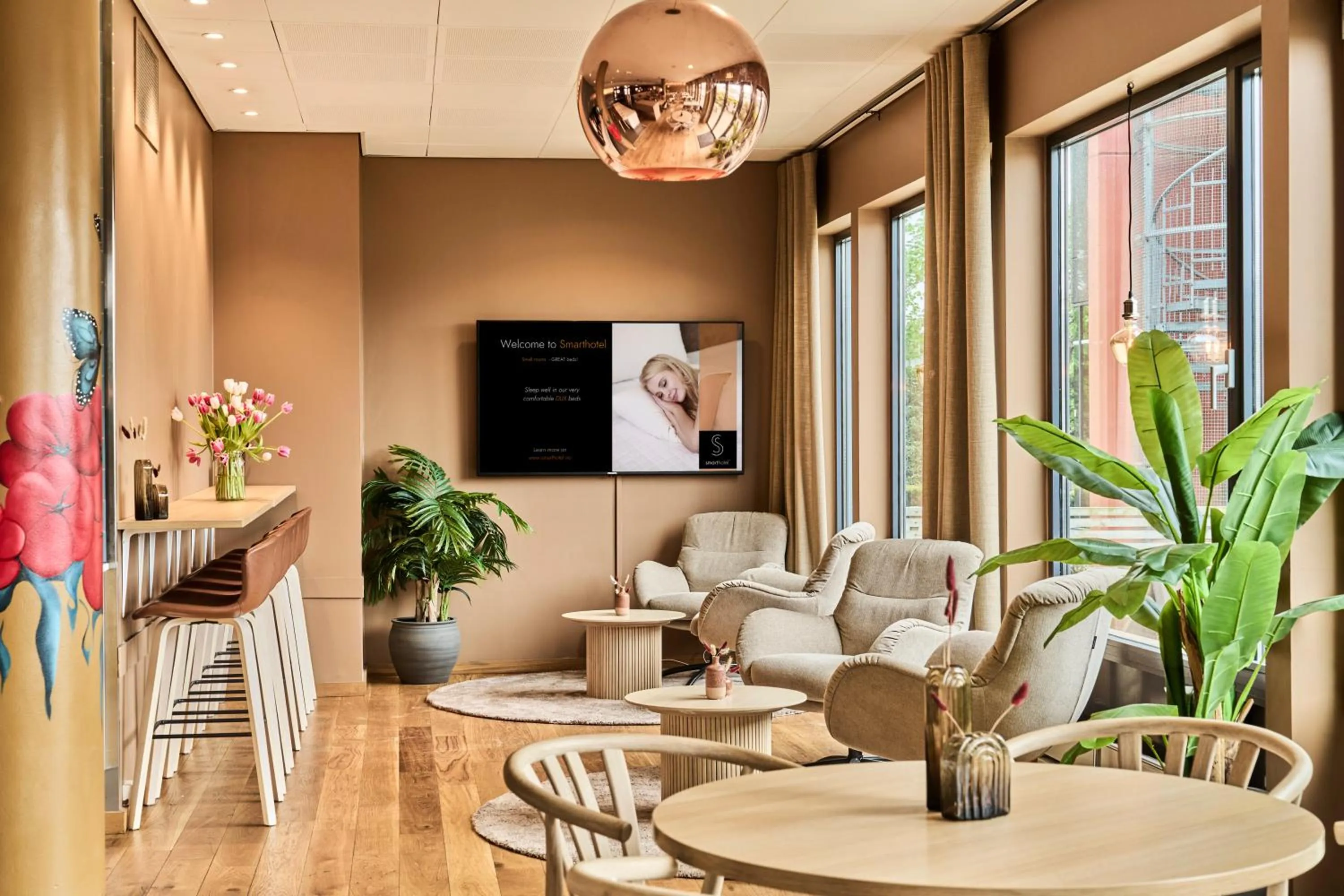 Restaurant/places to eat in Smarthotel Forus