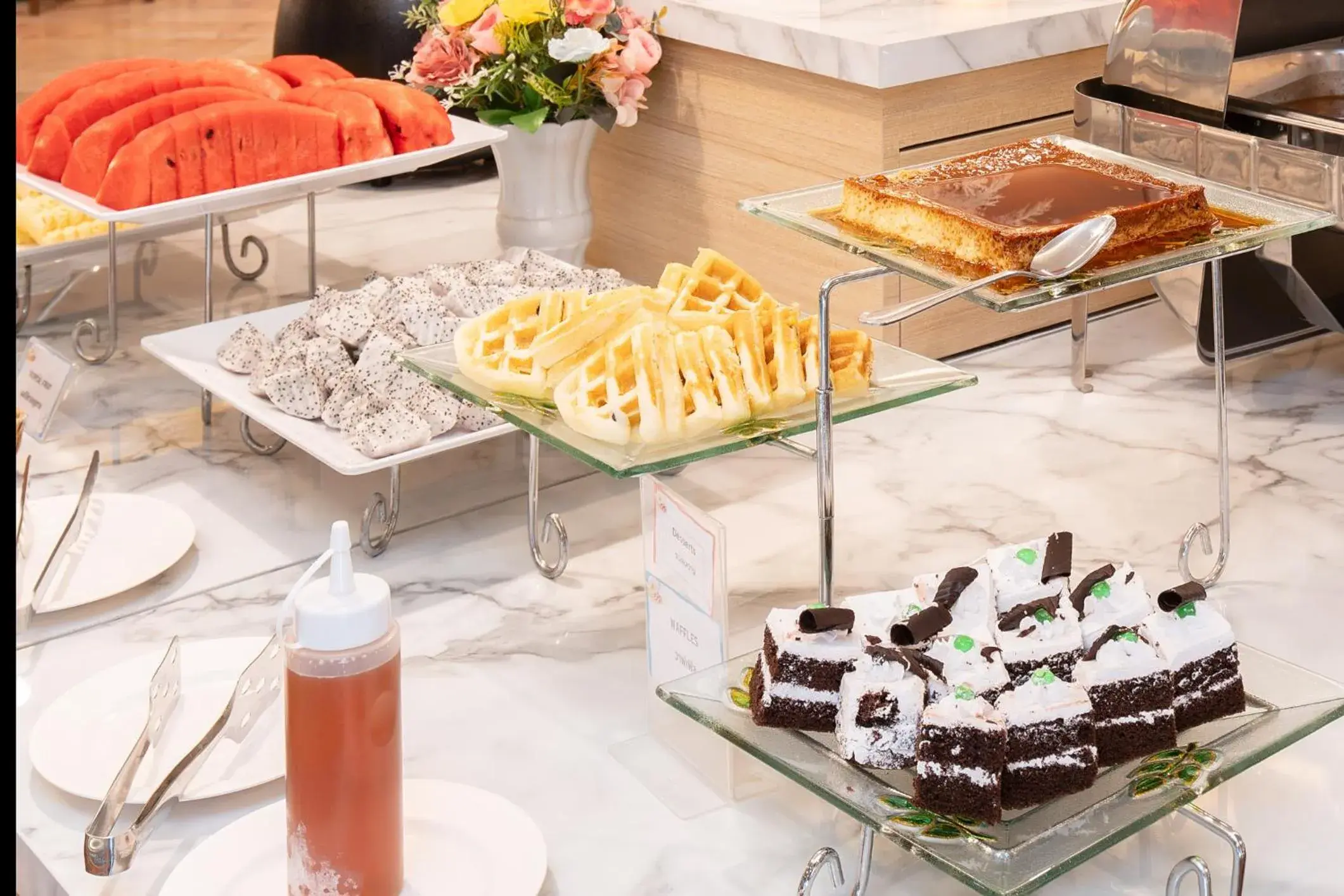 Buffet breakfast in Jomtien Thani Hotel Buffet breakfast in Jomtien Thani Hotel