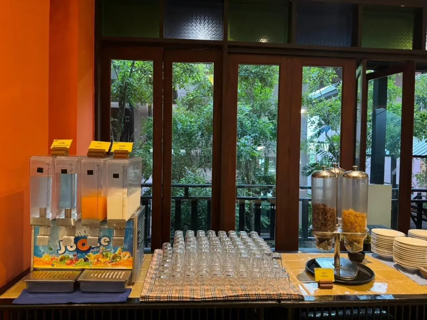 Breakfast in Pattawia Resort & Spa, Pranburi Breakfast in Pattawia Resort & Spa, Pranburi