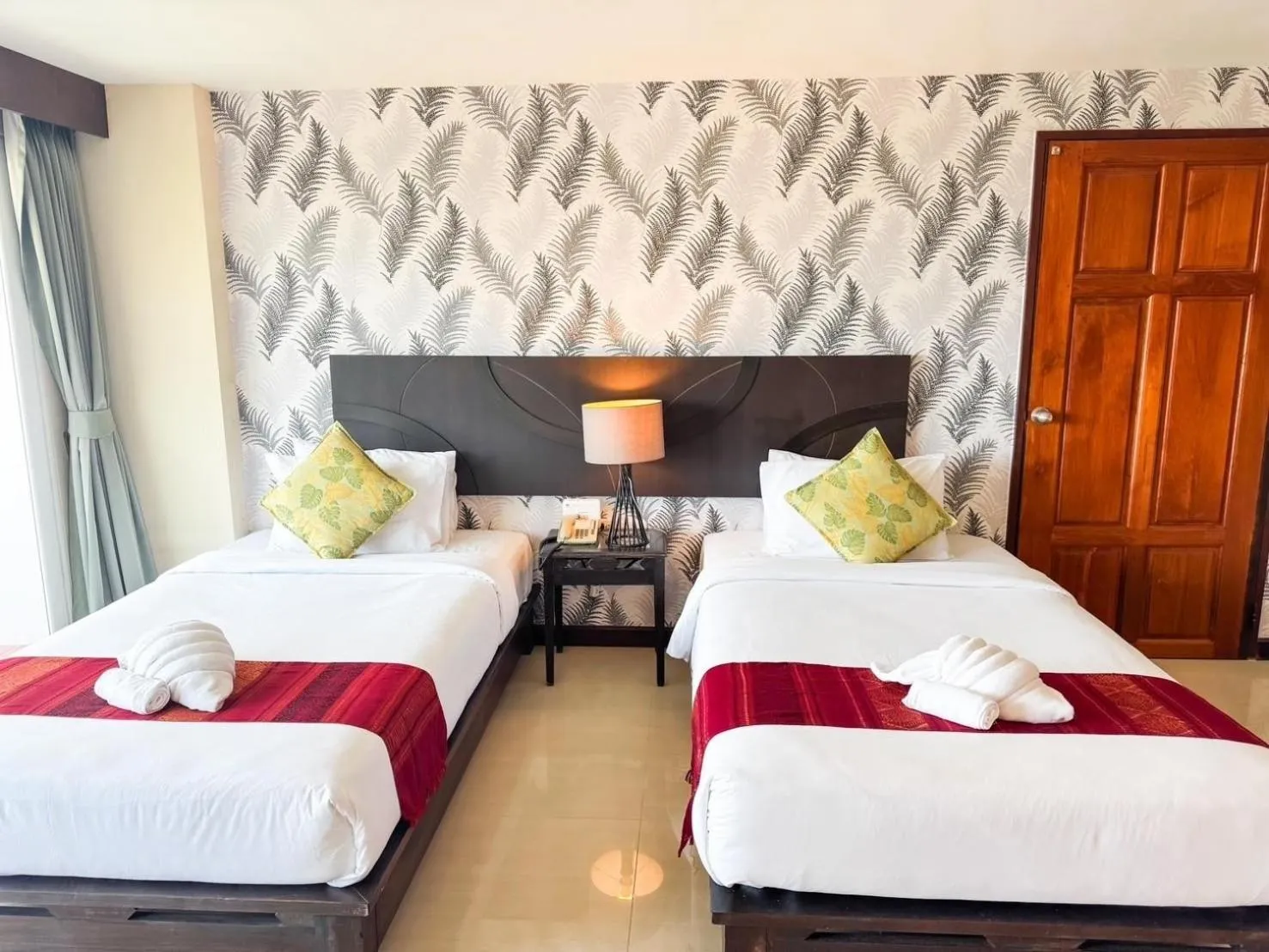 Bedroom, Bed in Pattawia Resort & Spa, Pranburi