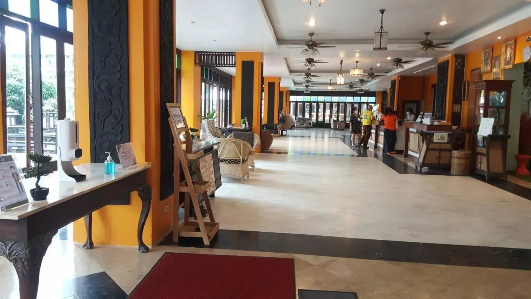 Lobby or reception in Pattawia Resort & Spa, Pranburi Lobby or reception in Pattawia Resort & Spa, Pranburi
