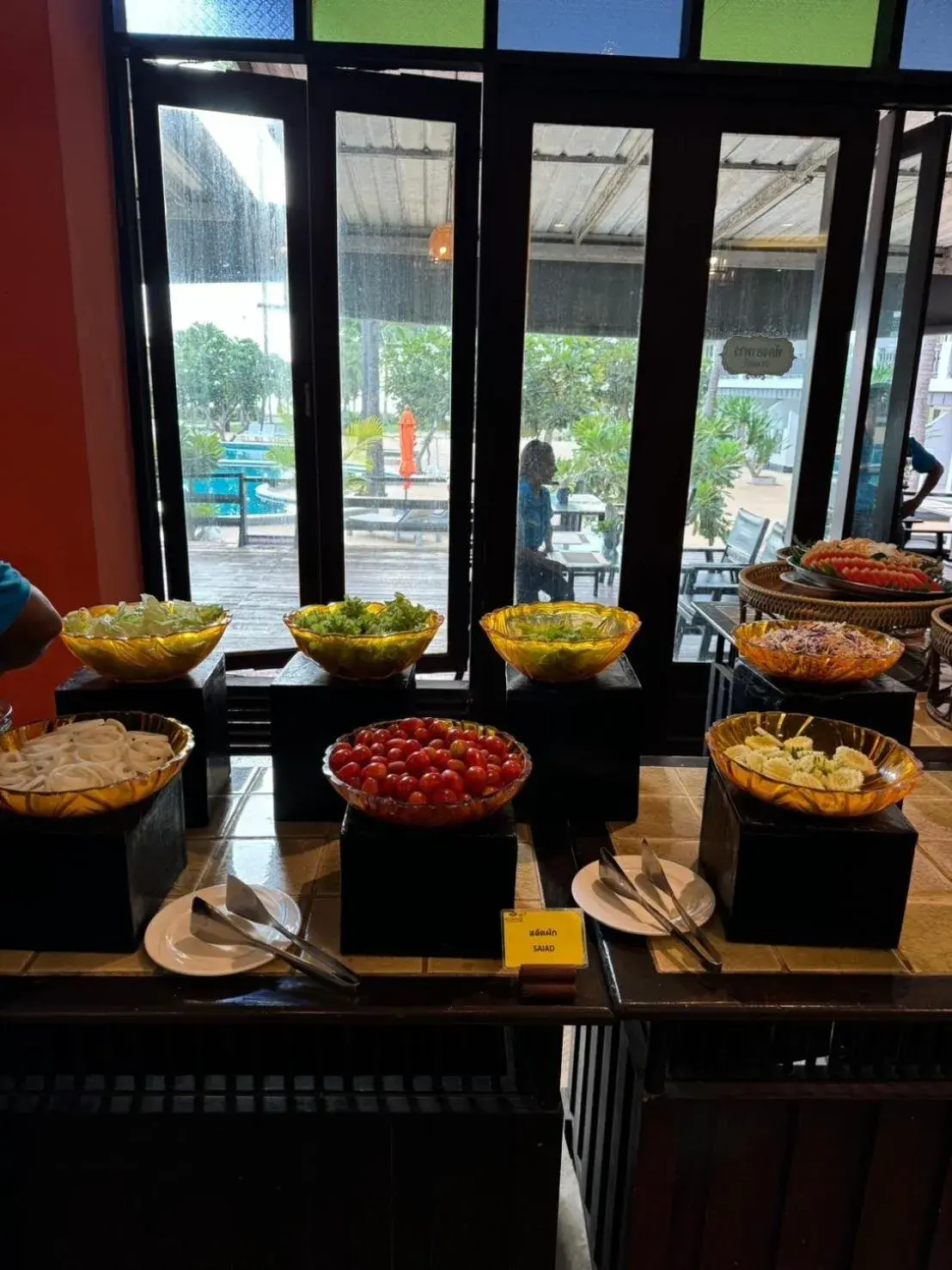 Breakfast in Pattawia Resort & Spa, Pranburi Breakfast in Pattawia Resort & Spa, Pranburi