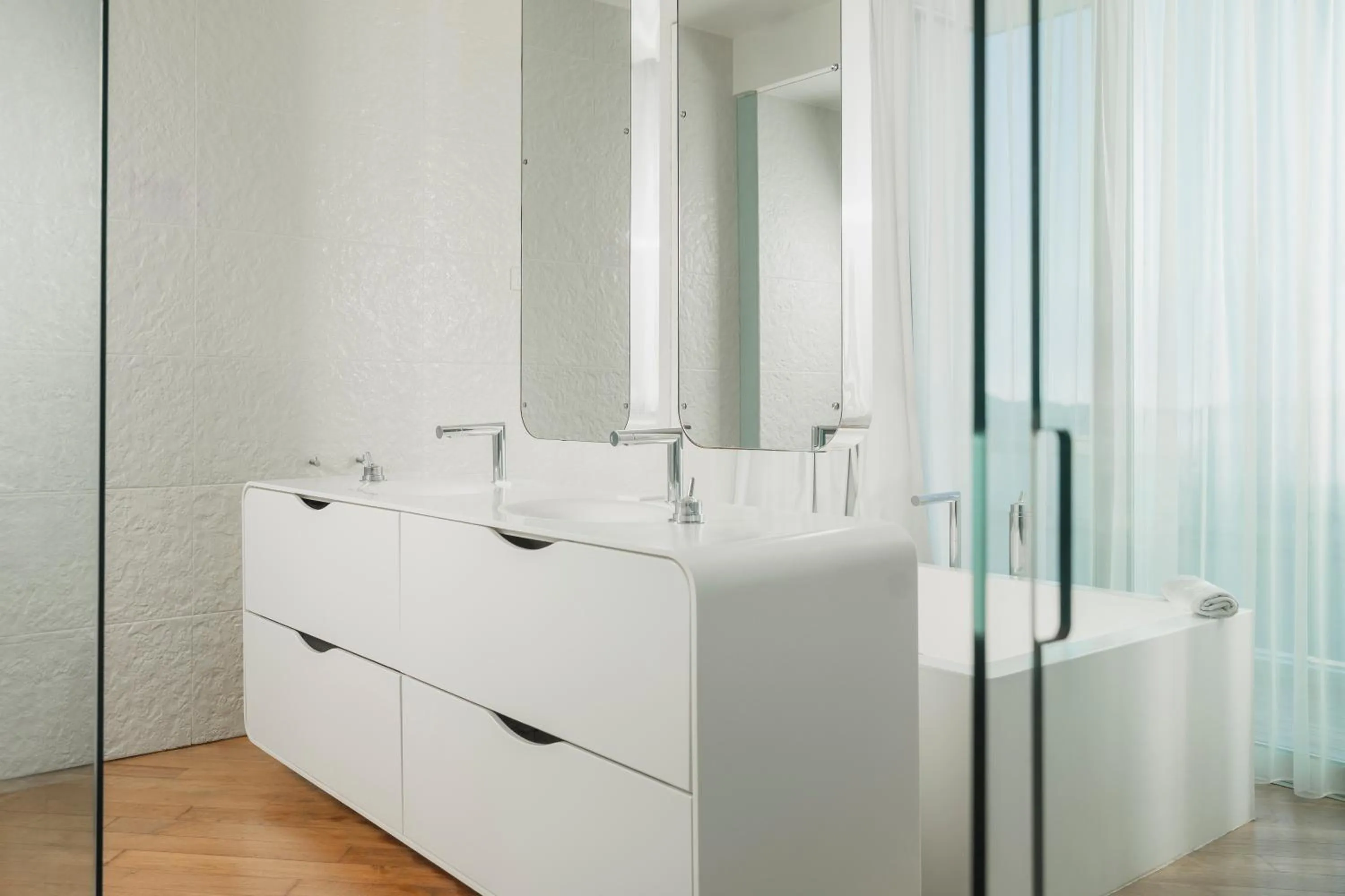 Bathroom in i-Suite Hotel