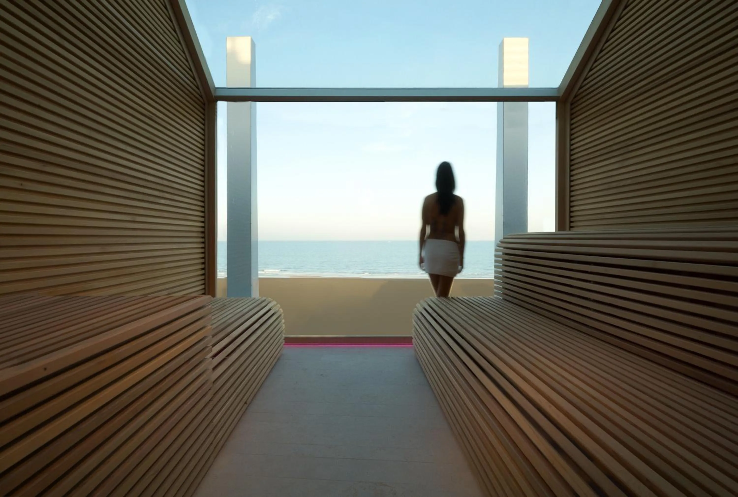 Sauna in i-Suite Hotel