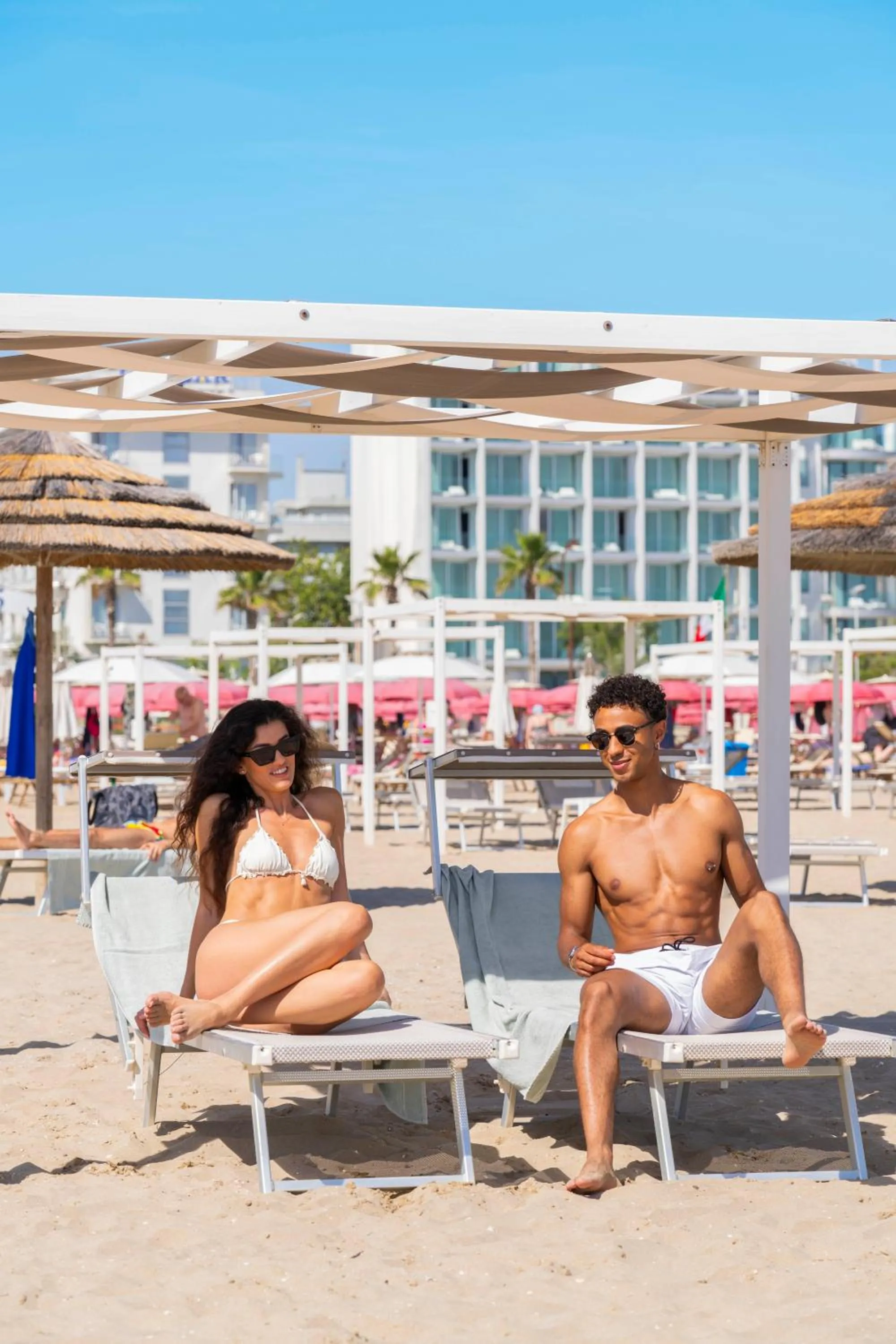 Beach in i-Suite Hotel