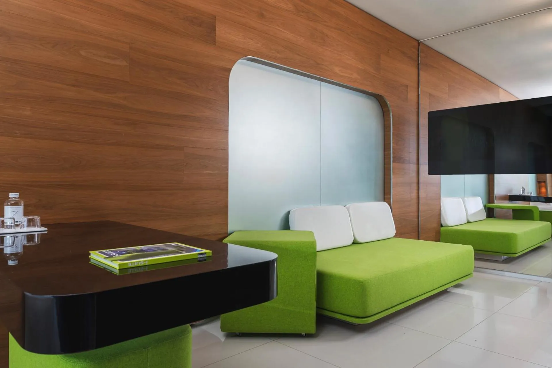 Bedroom in i-Suite Hotel