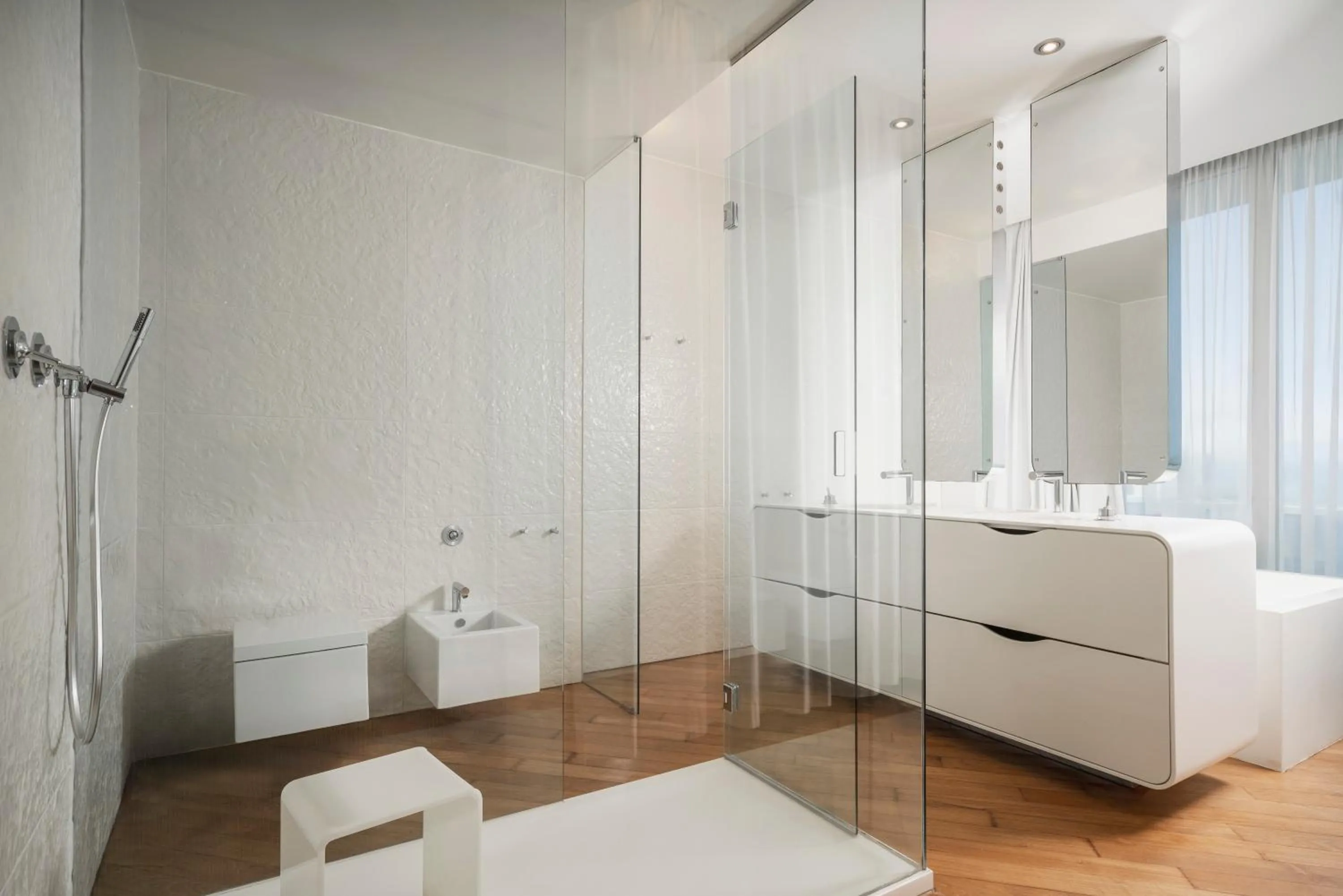 Bathroom in i-Suite Hotel