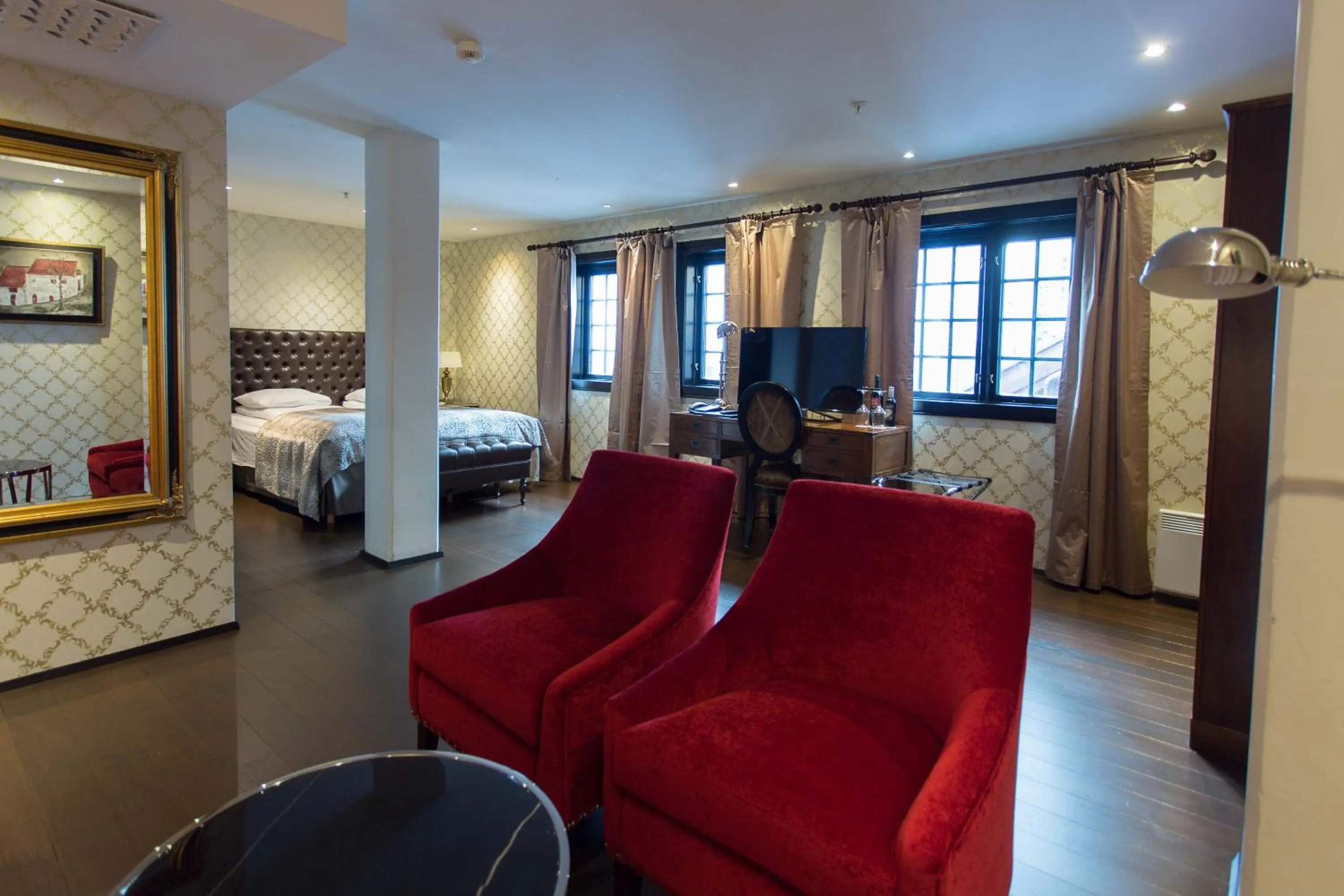 Bed in Det Hanseatiske Hotel