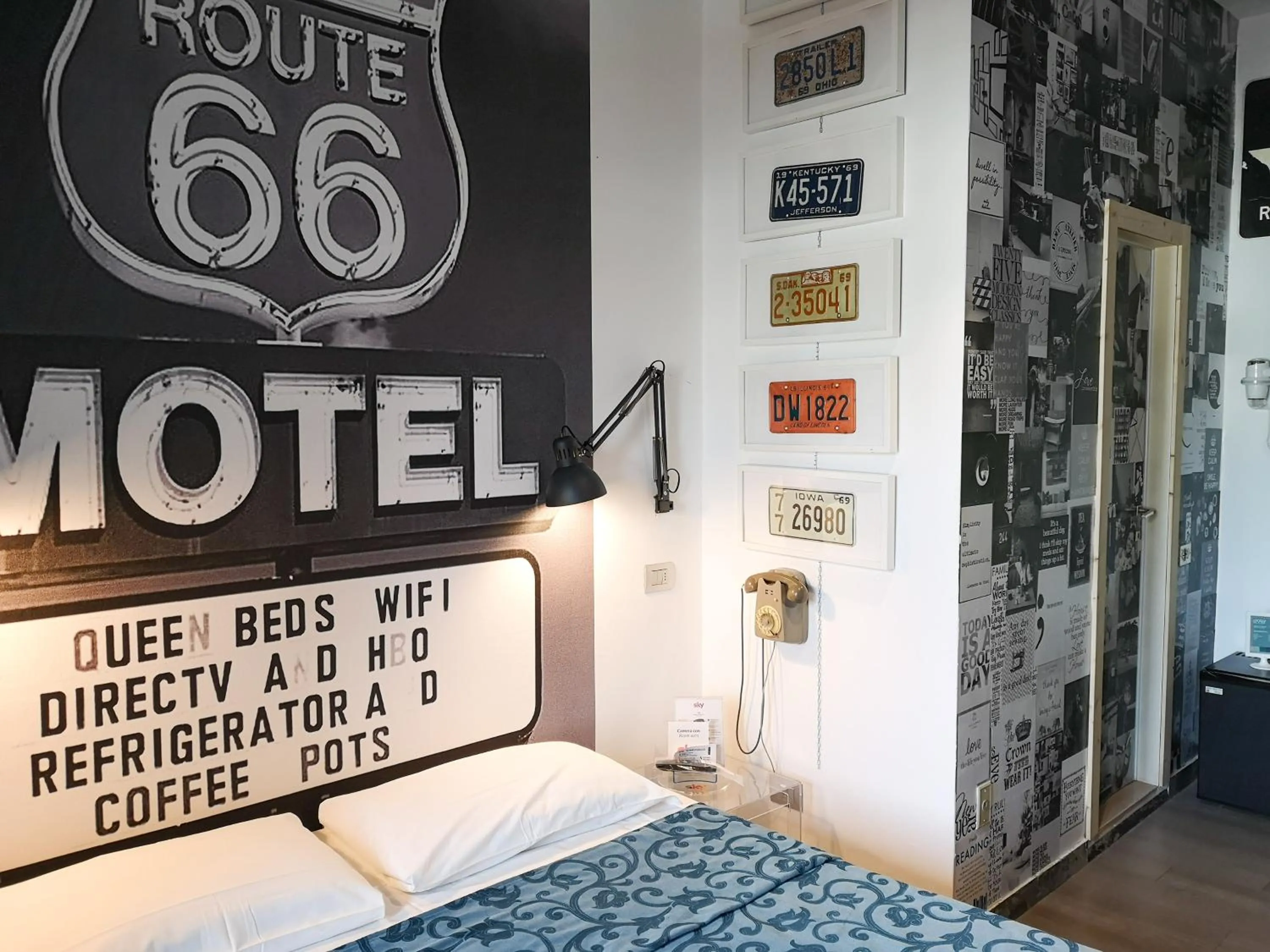 Bed in Hotel Perla - The storyhoteller