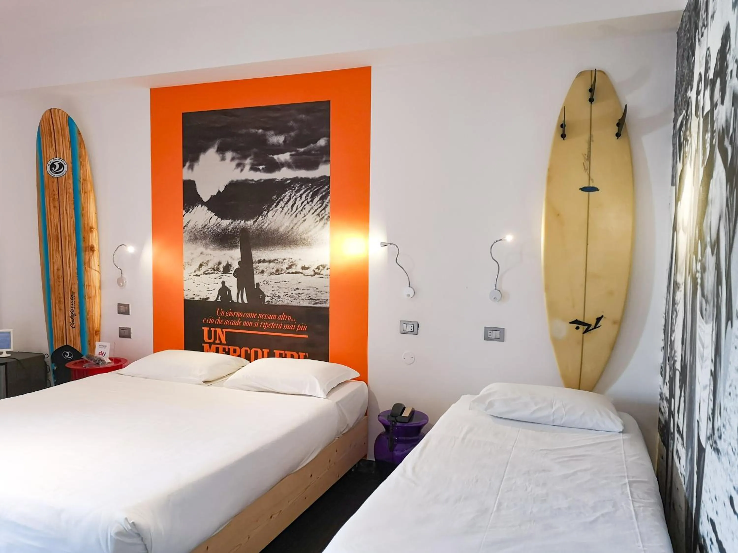 Bed in Hotel Perla - The storyhoteller
