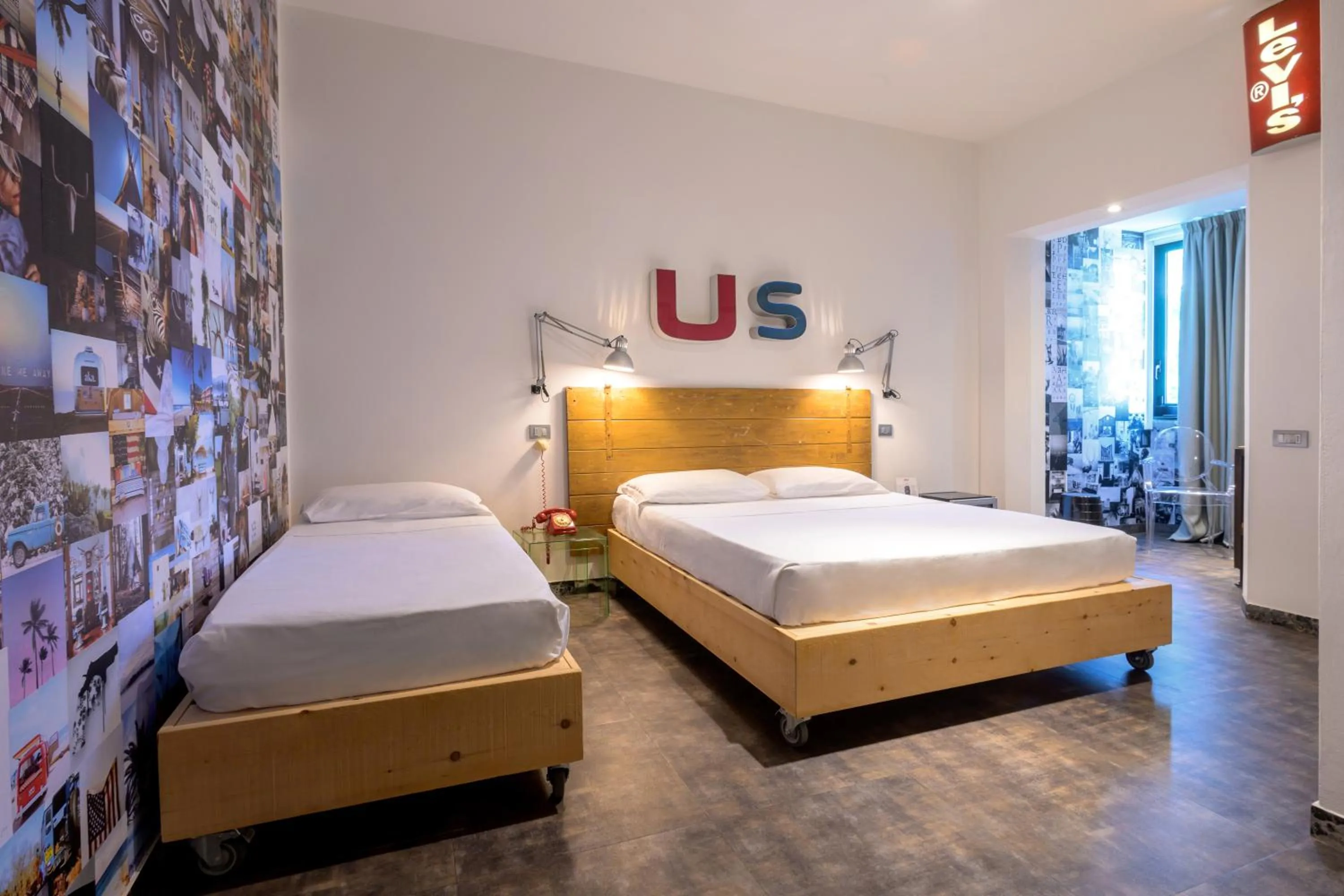 Decorative detail, Bed in Hotel Perla - The storyhoteller