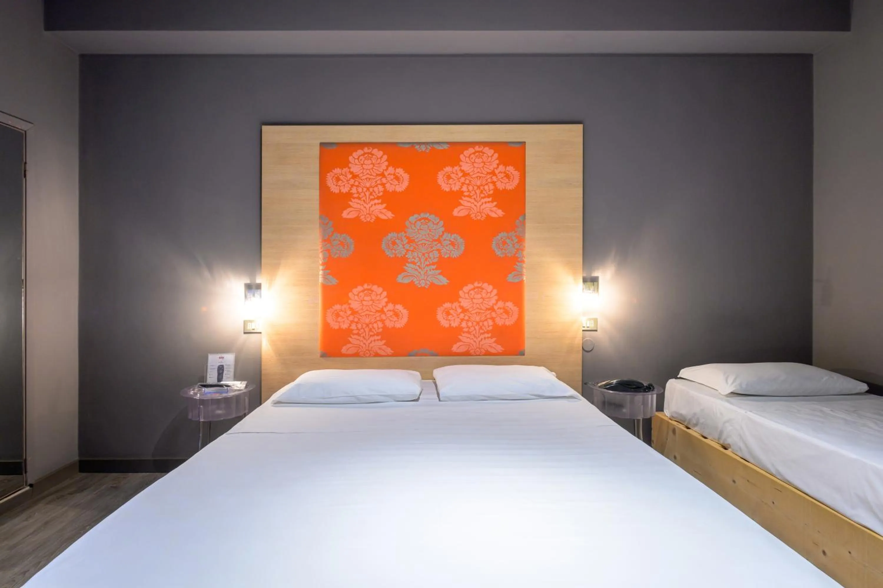 Bed in Hotel Perla - The storyhoteller