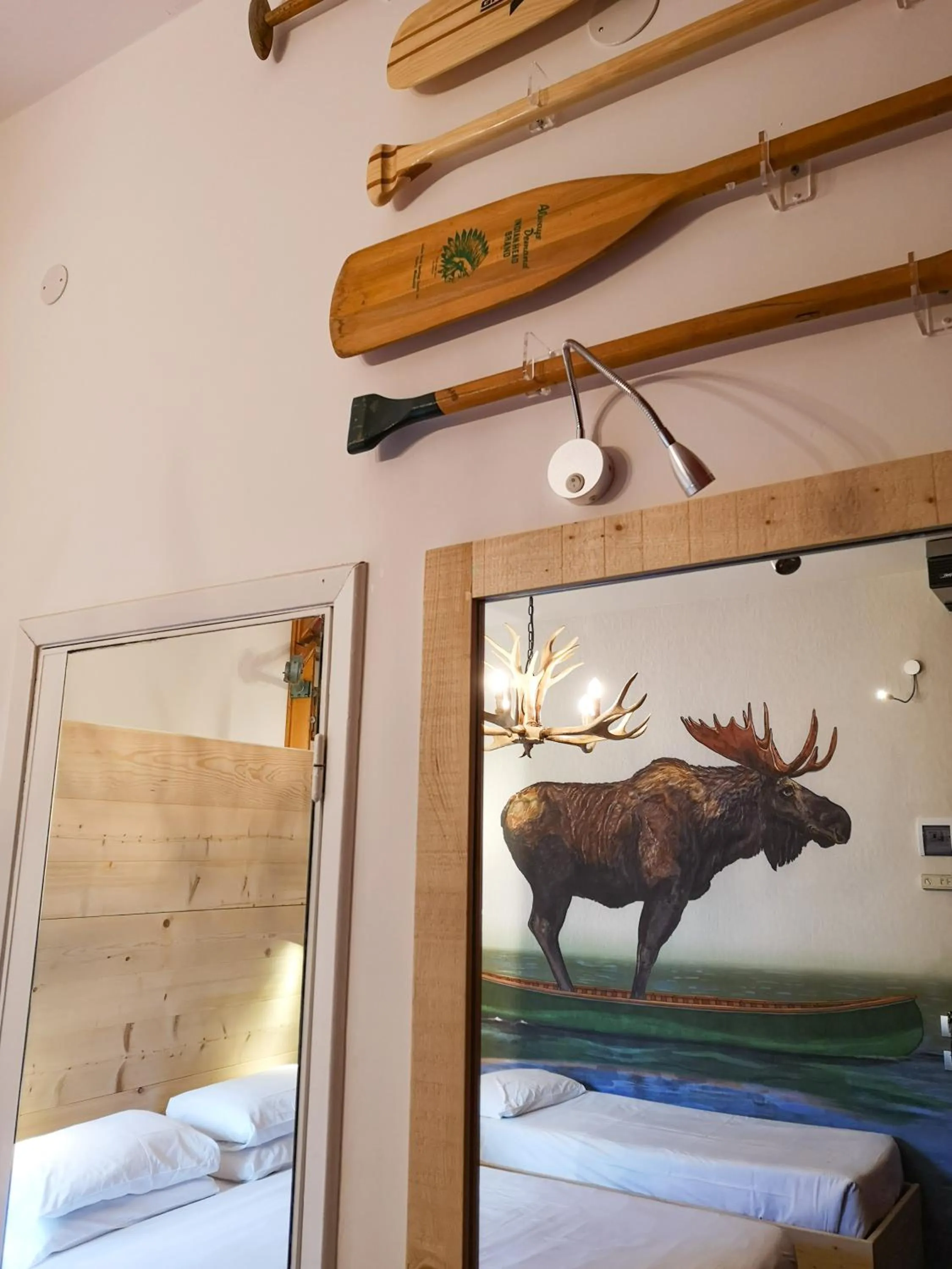 Bed in Hotel Perla - The storyhoteller