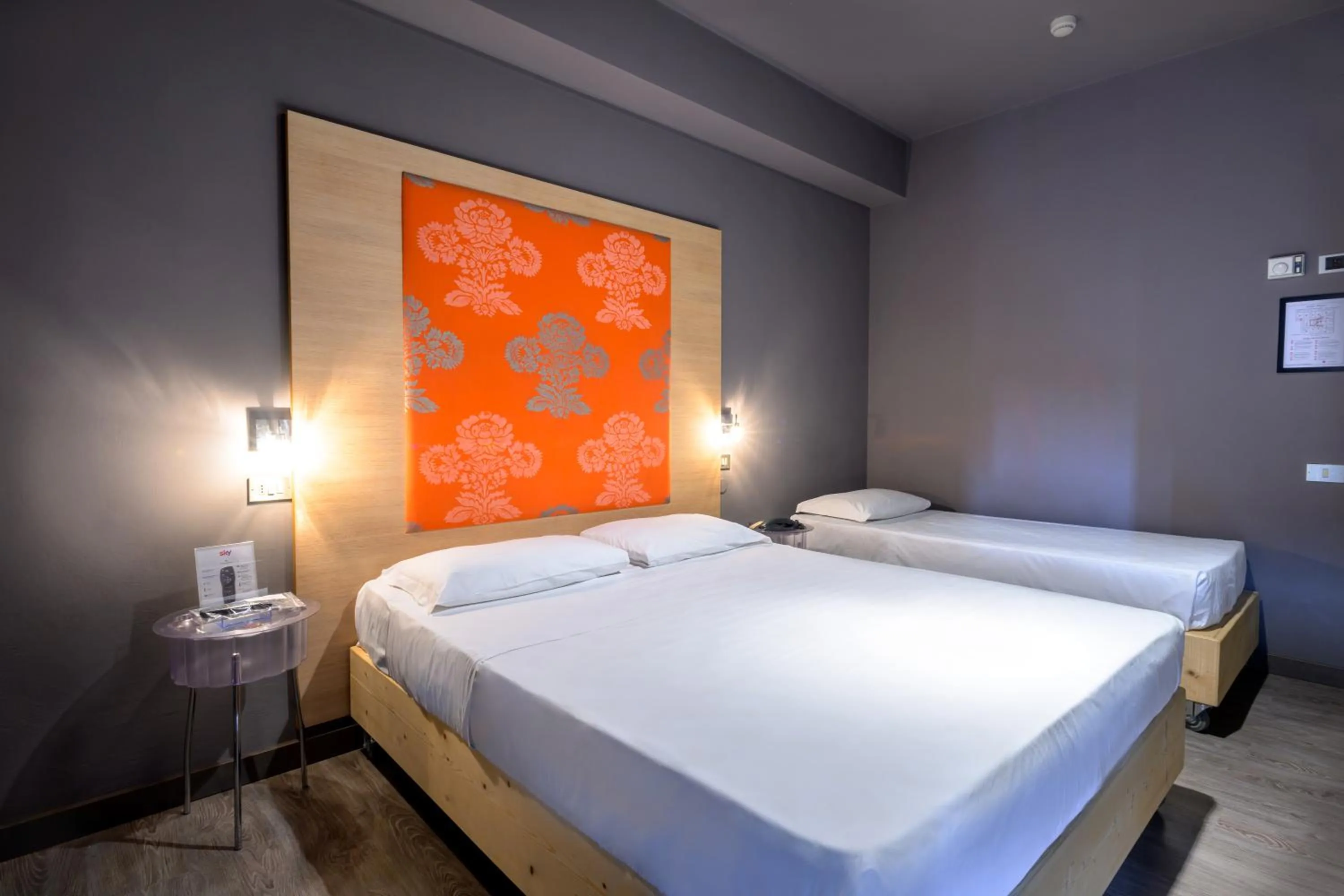 Bed in Hotel Perla - The storyhoteller