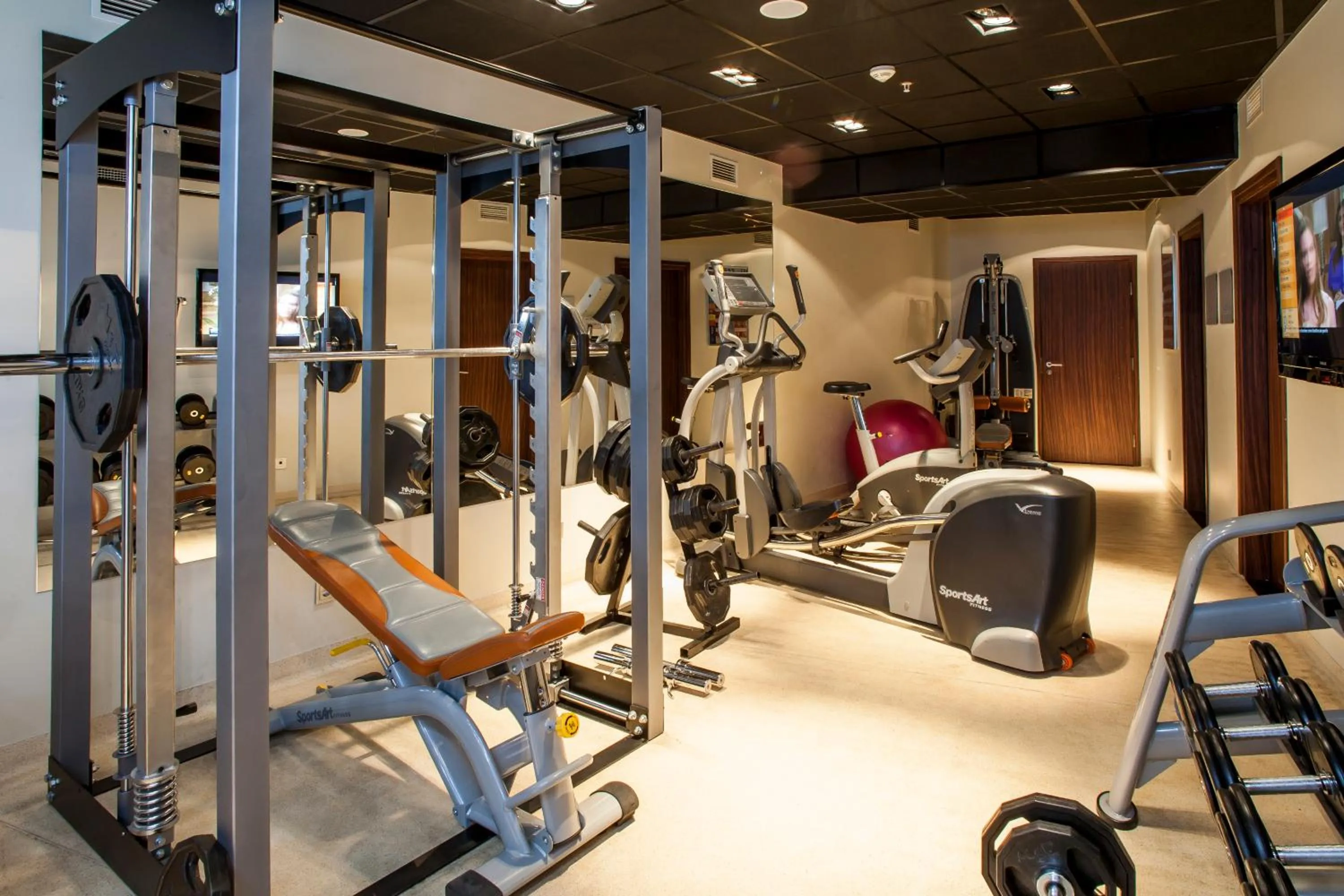 Fitness centre/facilities in Tallink Hotel Riga