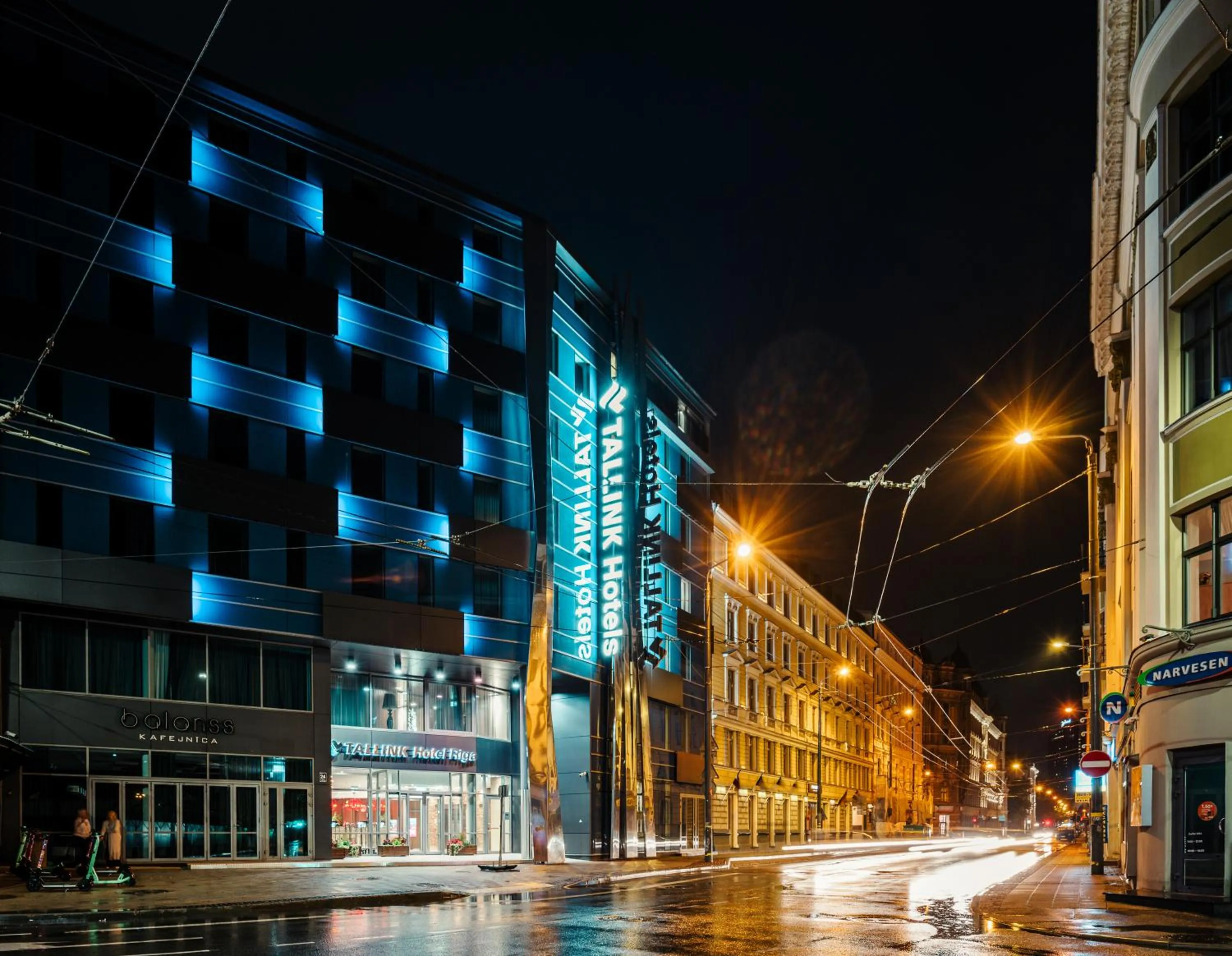 Property building in Tallink Hotel Riga