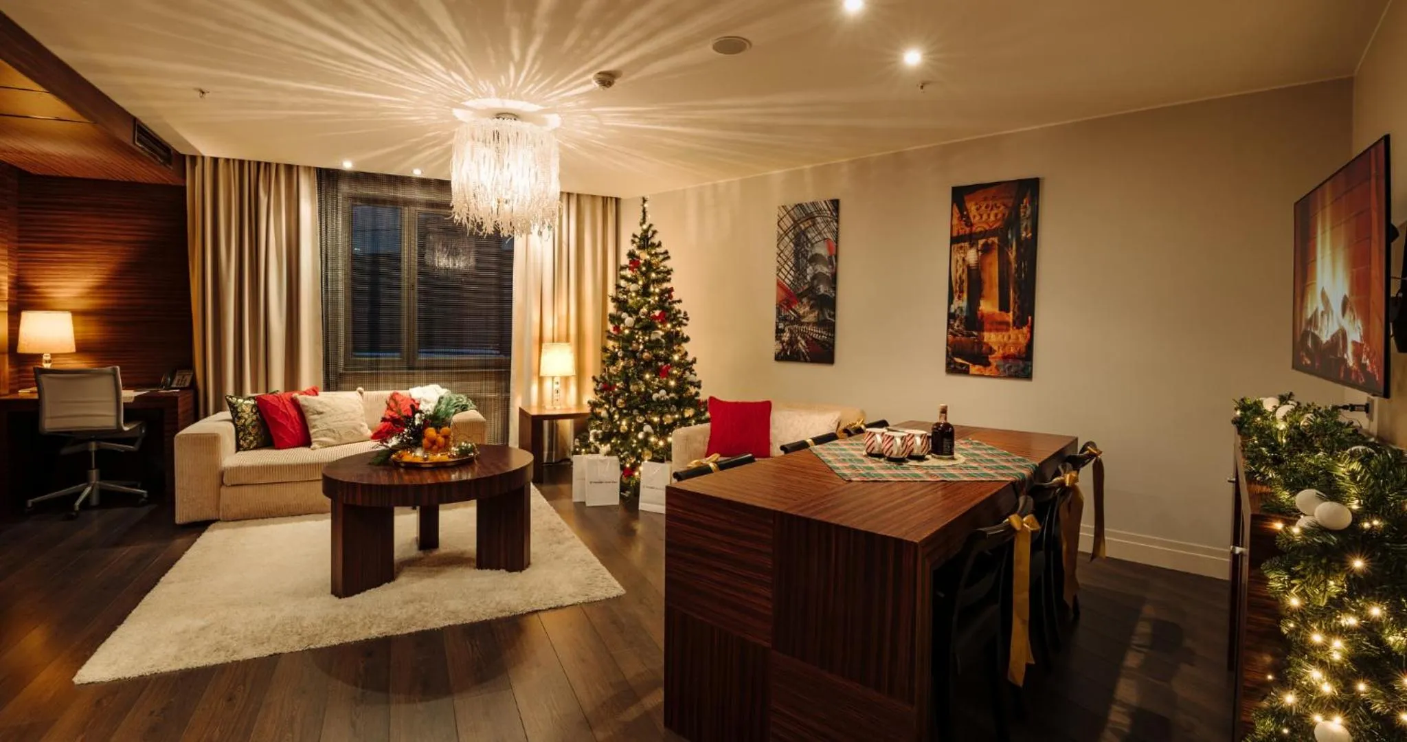 Living room in Tallink Hotel Riga