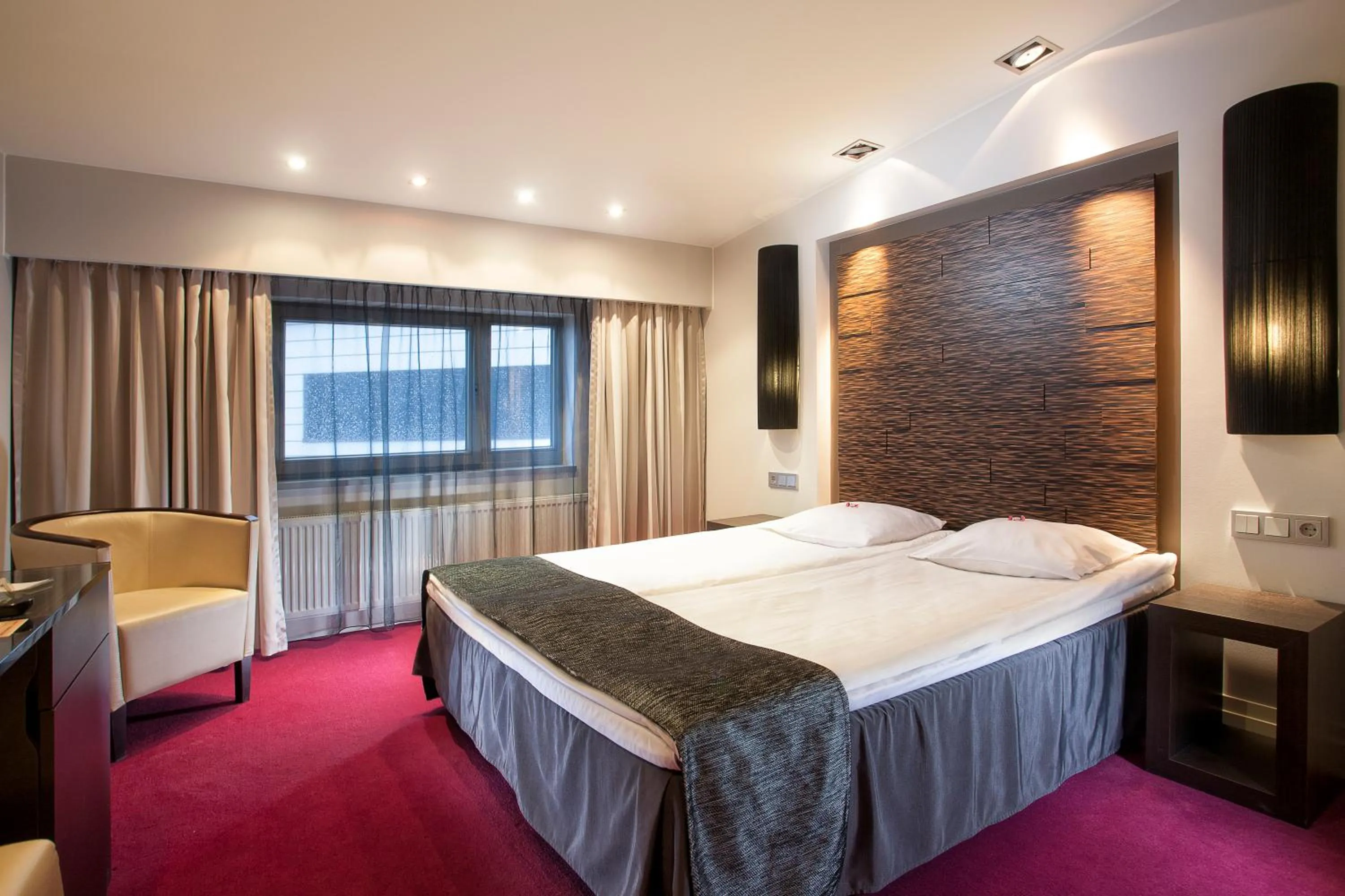 TV and multimedia, Bed in Tallink Hotel Riga