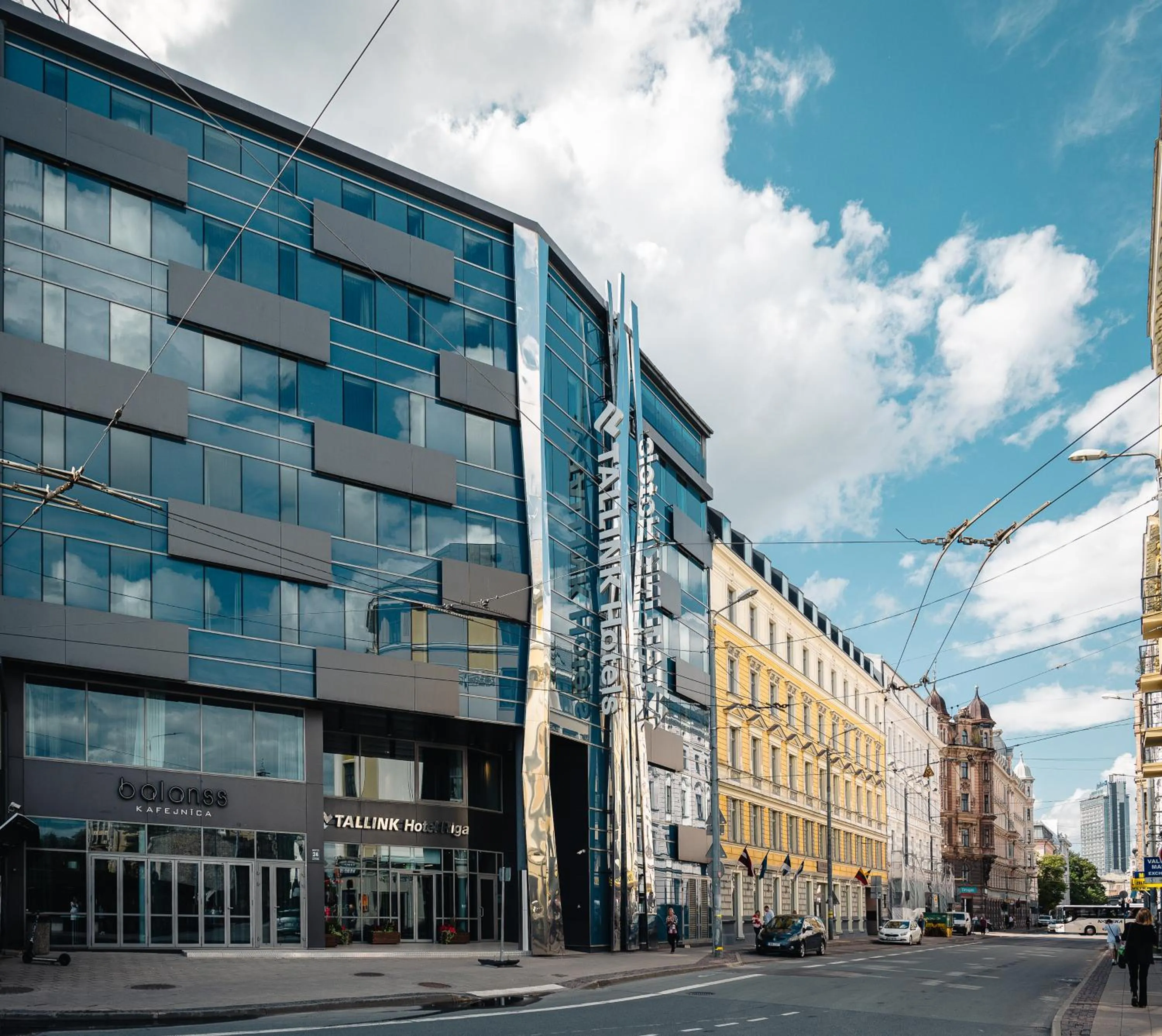 Property building in Tallink Hotel Riga