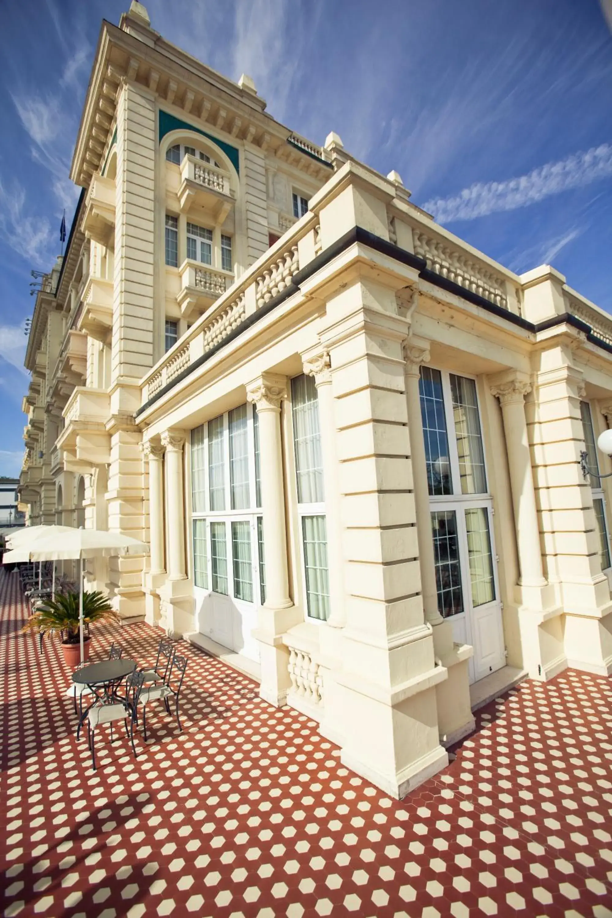 Facade/entrance, Property Building in Grand Hotel Cesenatico