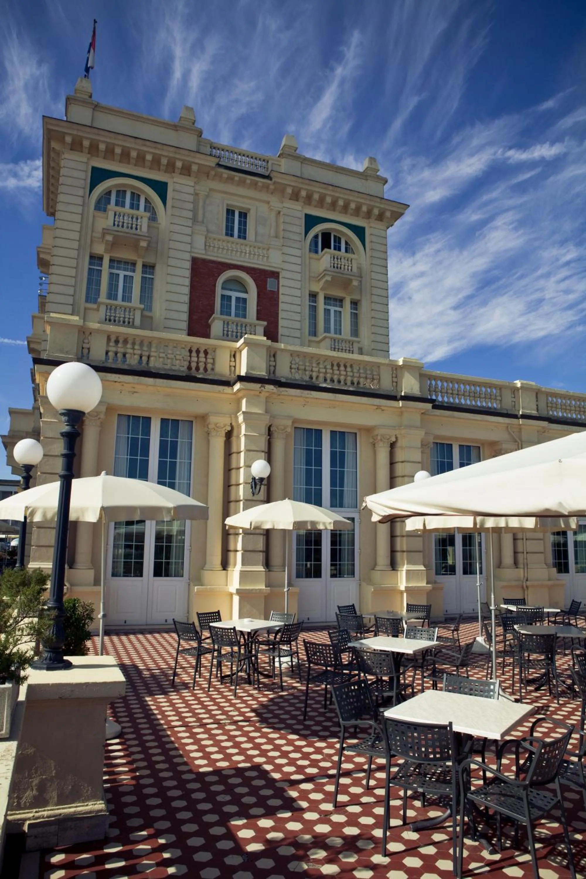 Facade/entrance in Grand Hotel Cesenatico