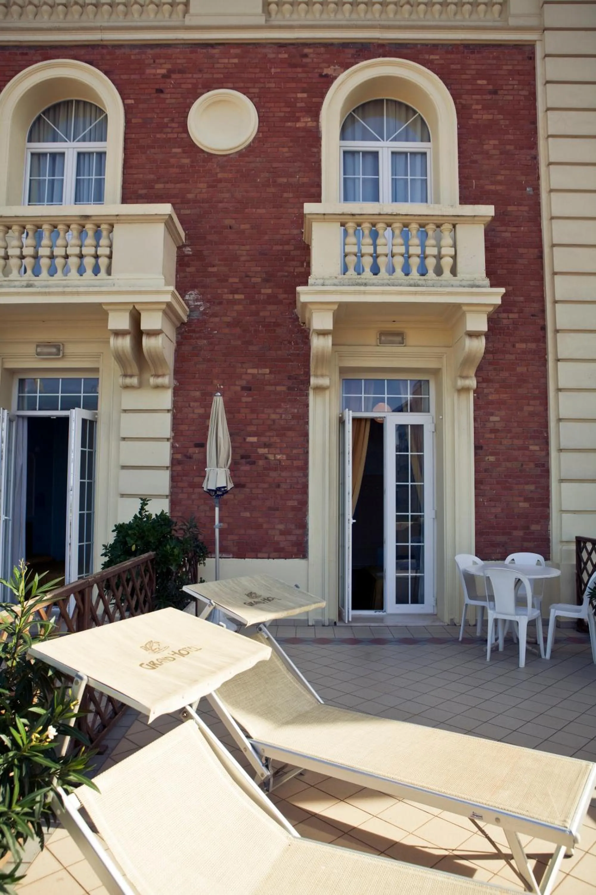 Decorative detail in Grand Hotel Cesenatico