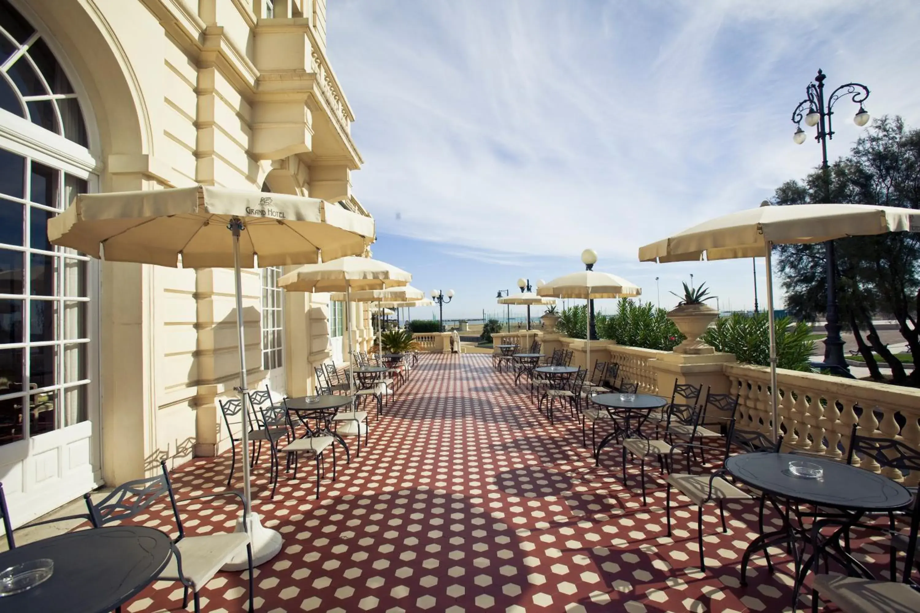 Balcony/Terrace in Grand Hotel Cesenatico