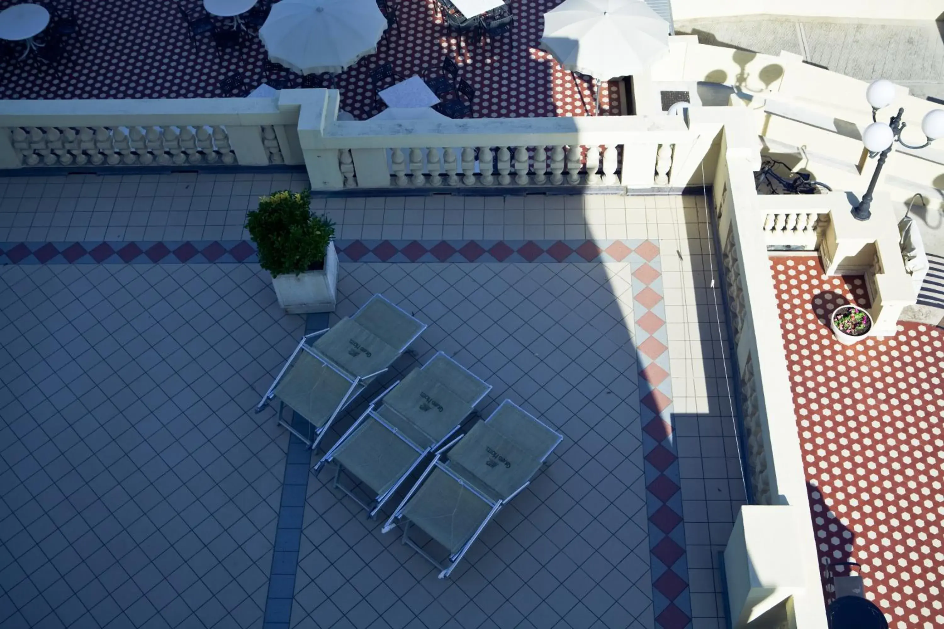 Decorative detail, Pool View in Grand Hotel Cesenatico