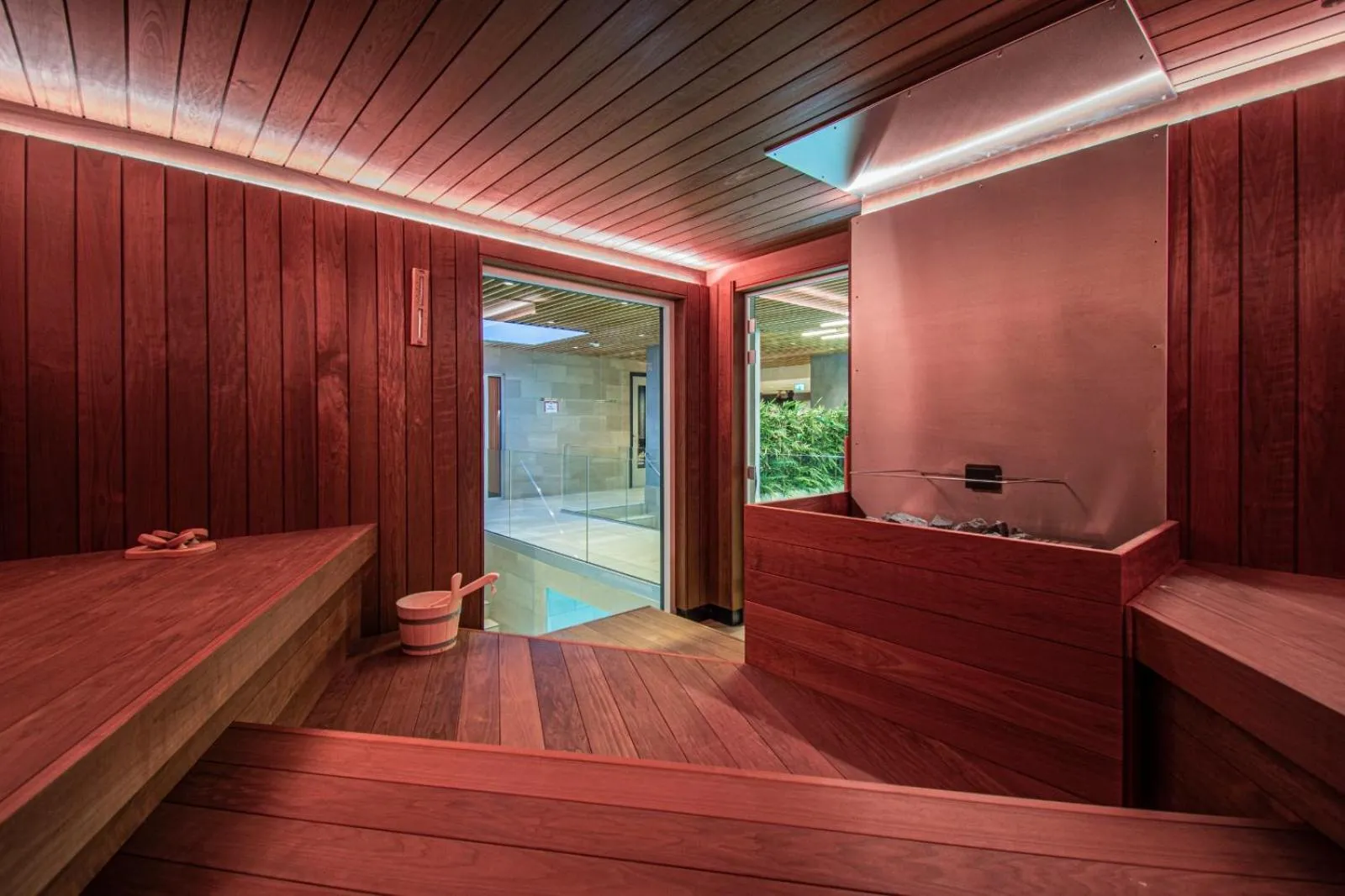 Sauna in Fletcher Wellness-Hotel Kamperduinen