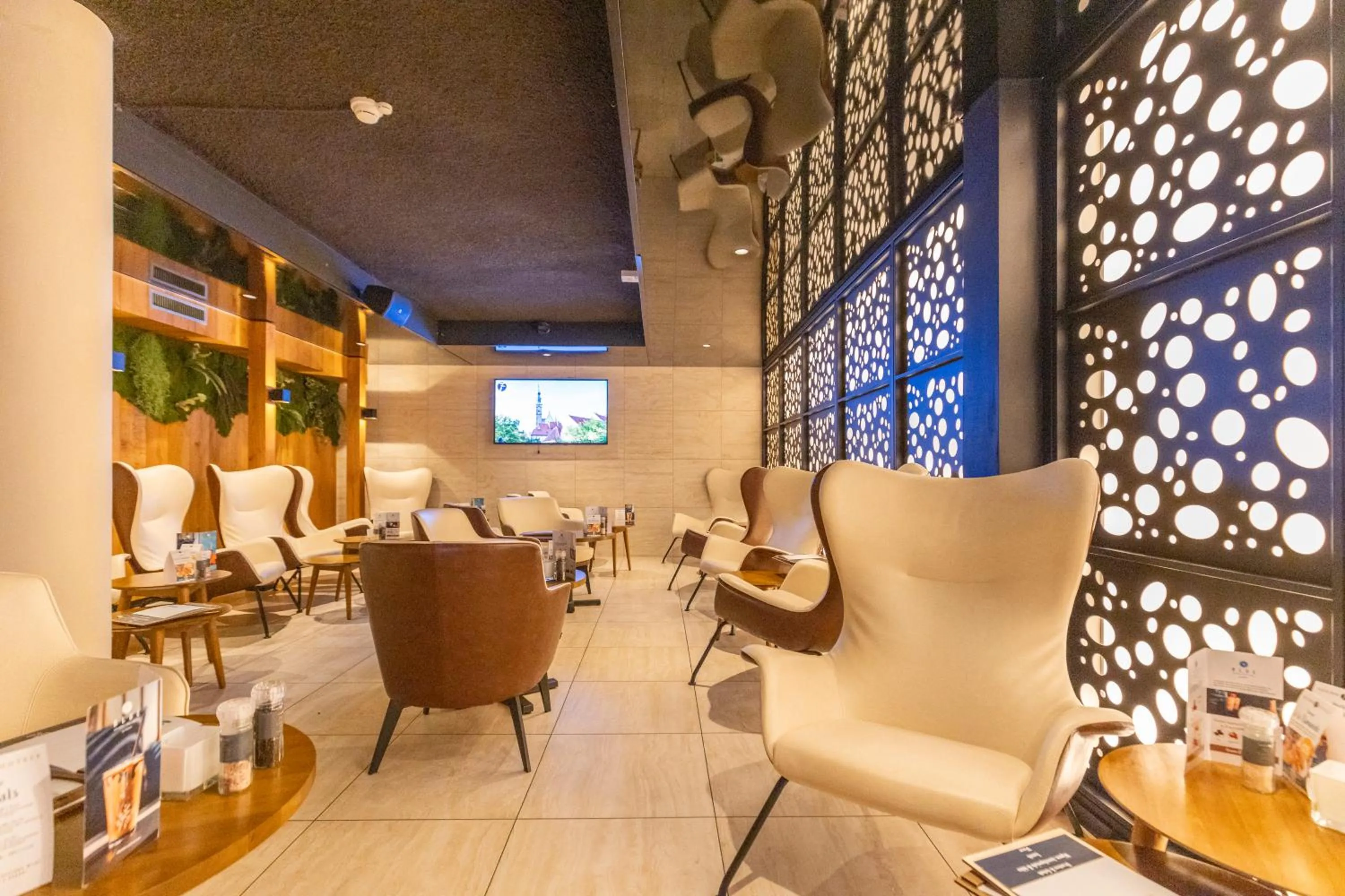 Seating area in Fletcher Wellness-Hotel Kamperduinen