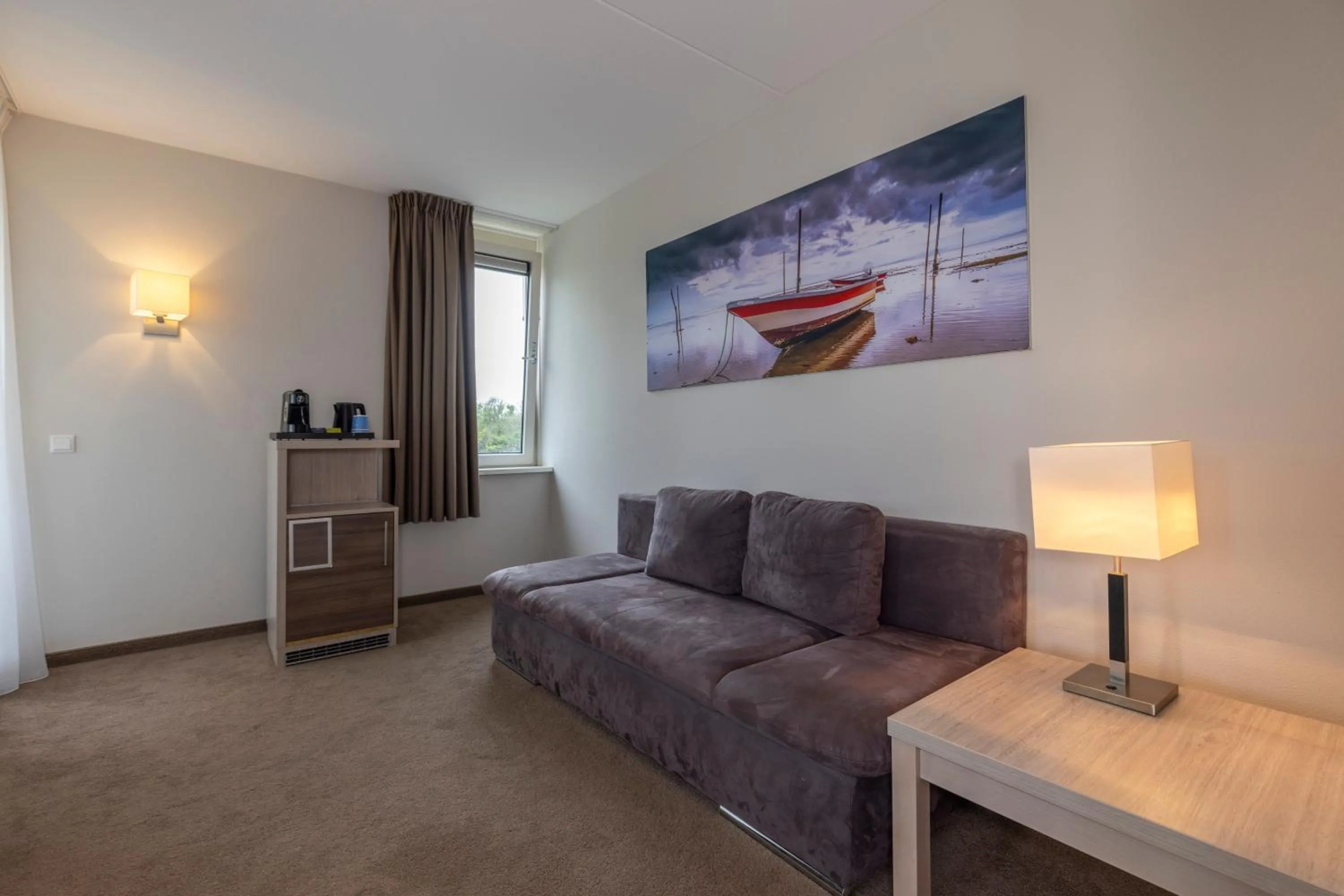 Living room in Fletcher Wellness-Hotel Kamperduinen