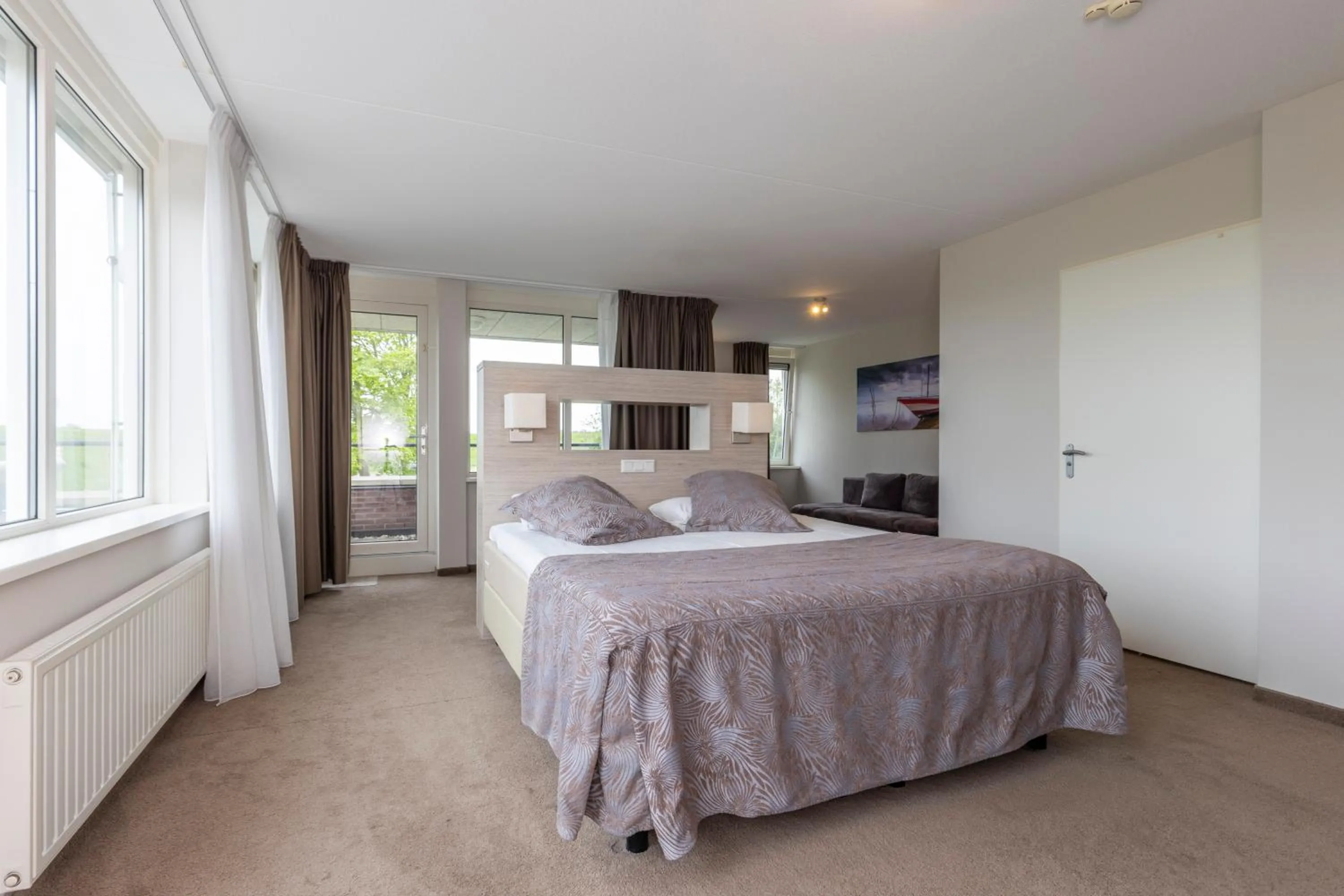 Bed in Fletcher Wellness-Hotel Kamperduinen