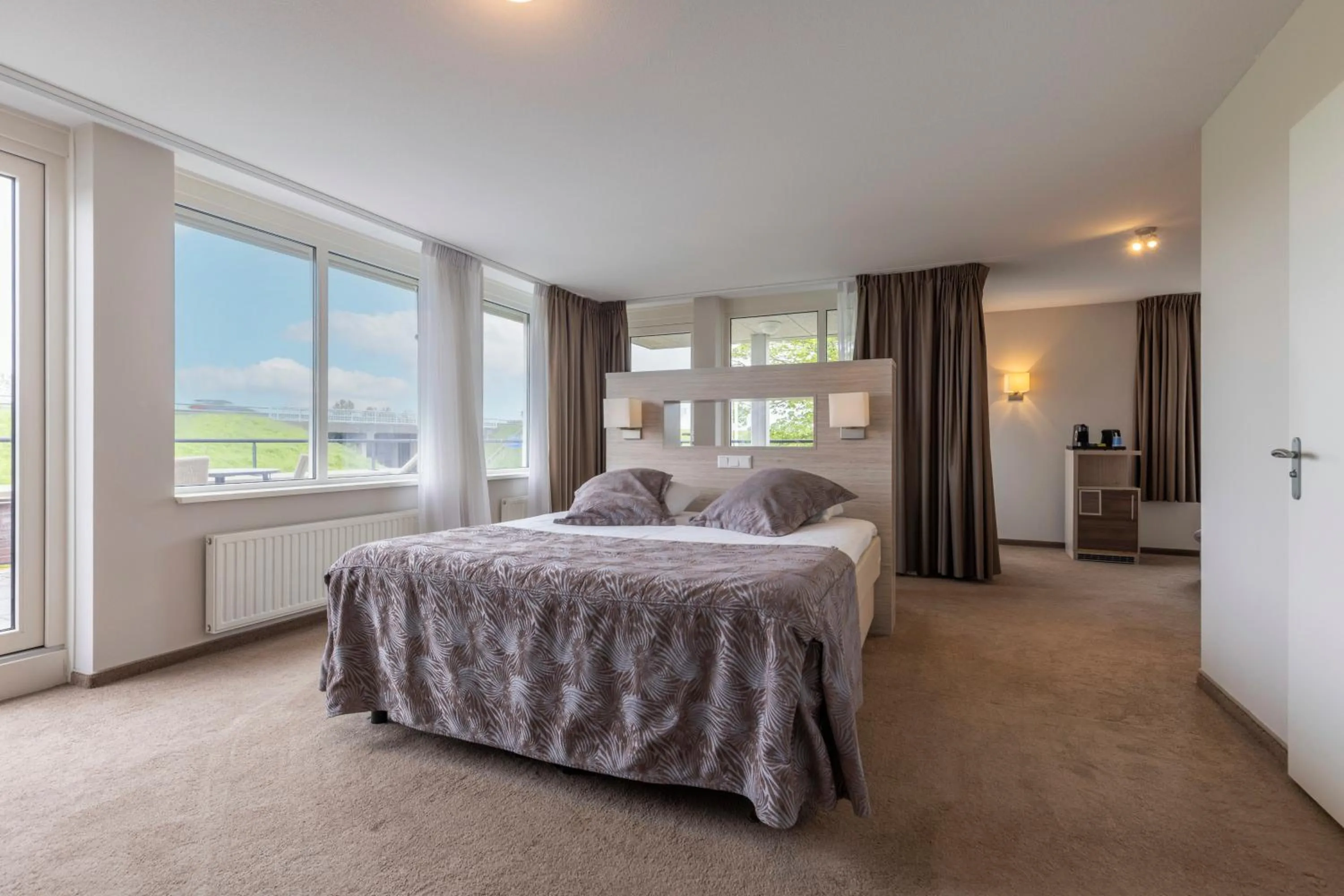 Bed in Fletcher Wellness-Hotel Kamperduinen