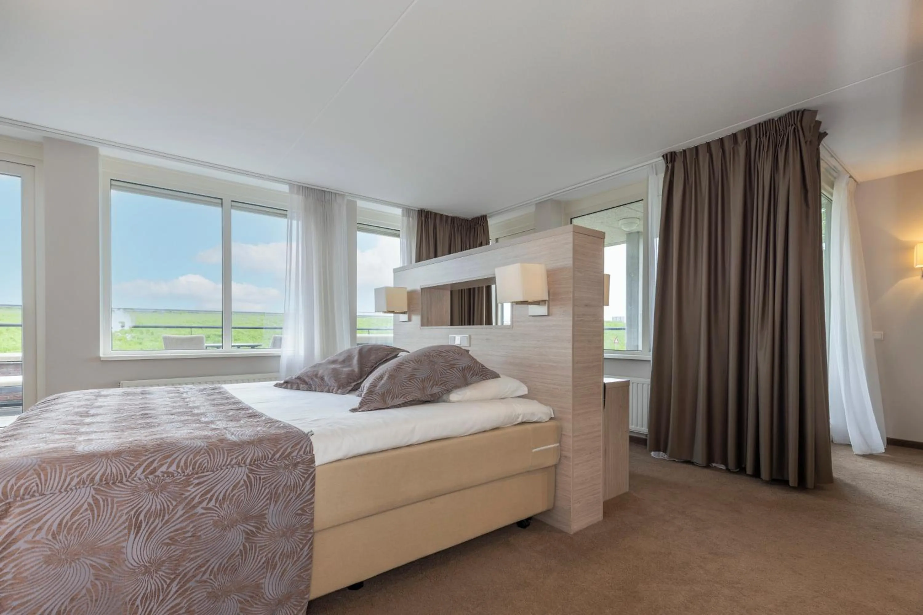 Bed in Fletcher Wellness-Hotel Kamperduinen