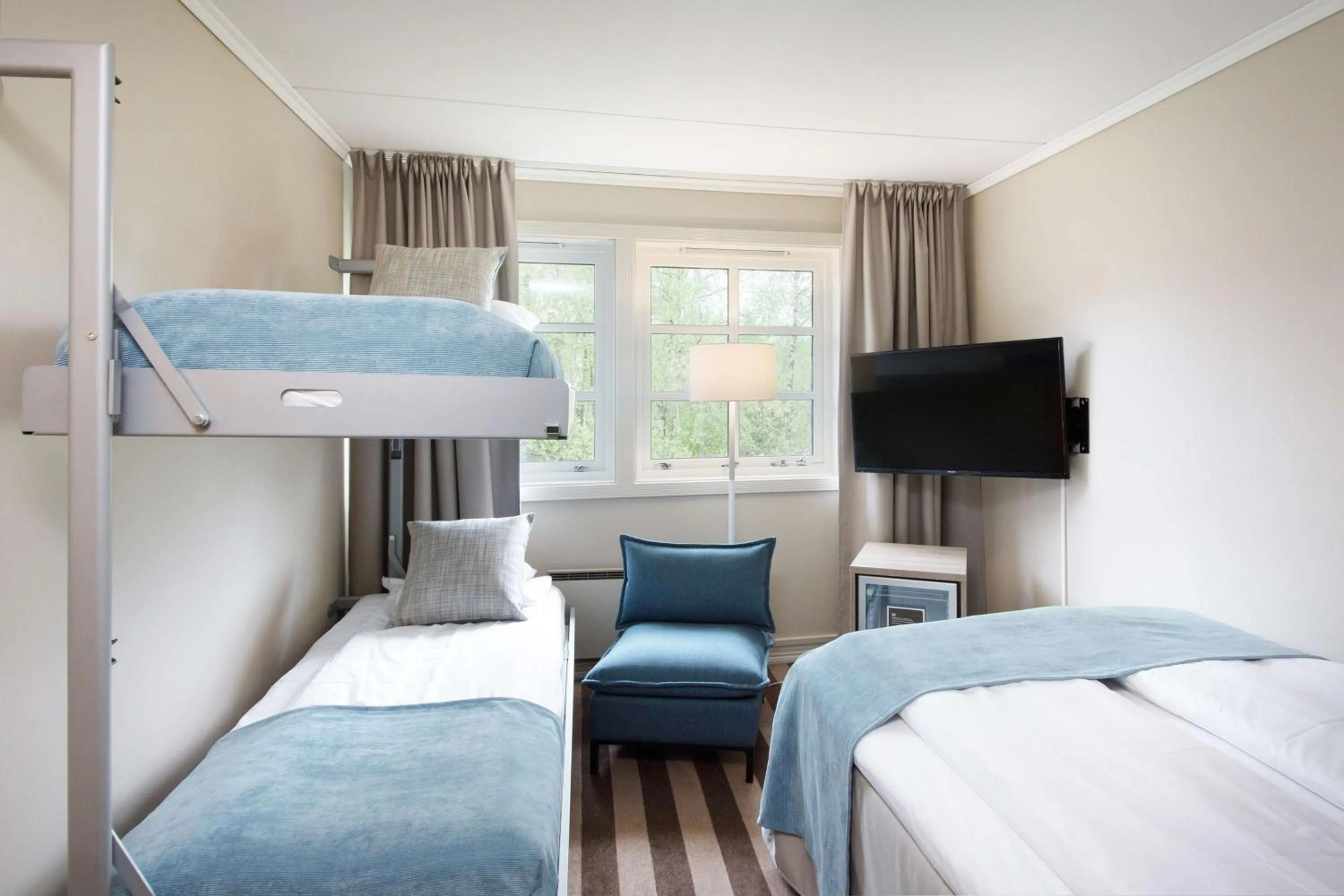 Bedroom, Bed in Scandic Sørlandet