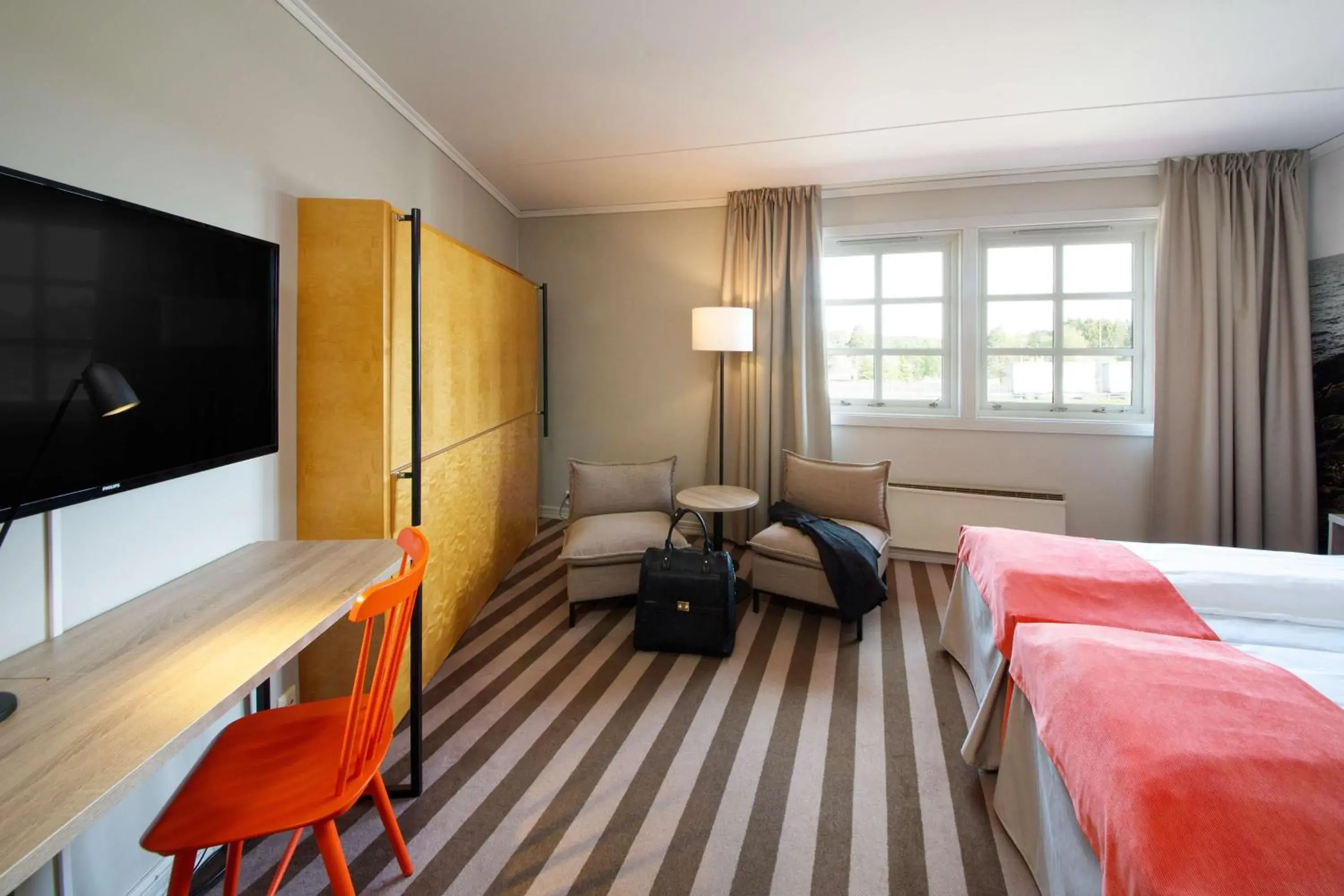 Bedroom, Bed in Scandic Sørlandet Bedroom, Bed in Scandic Sørlandet