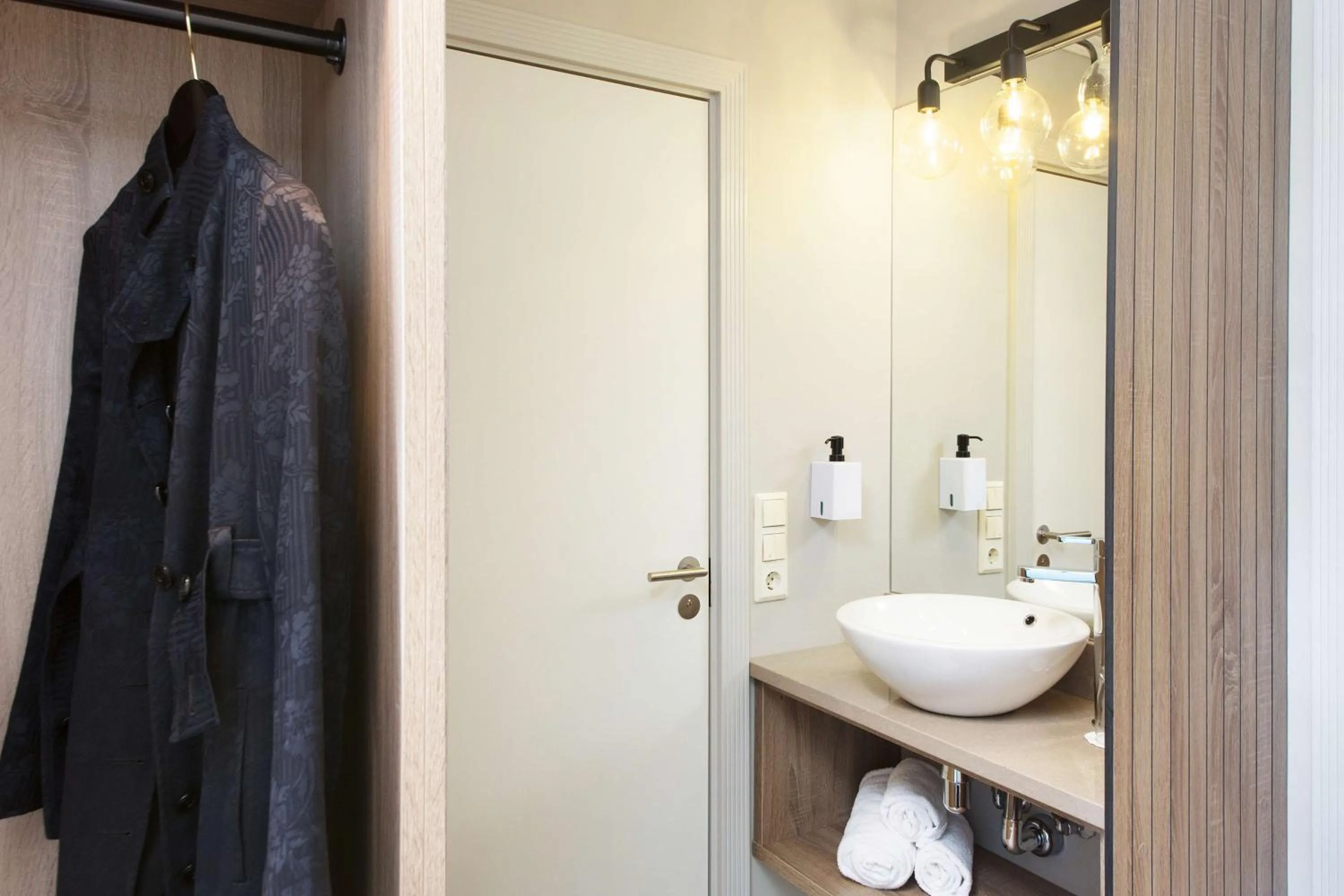 Bedroom in Scandic Sørlandet