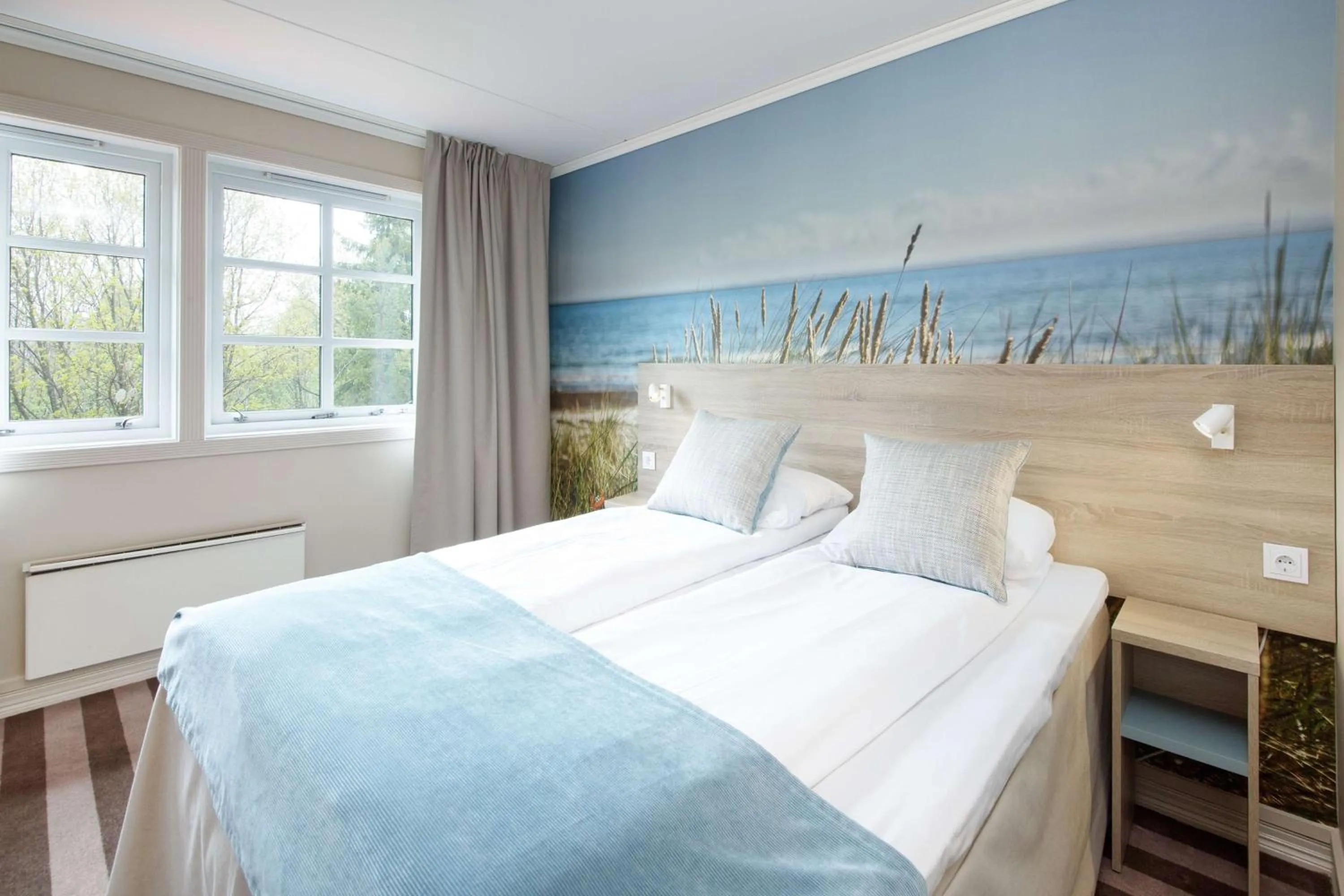 Bedroom, Bed in Scandic Sørlandet