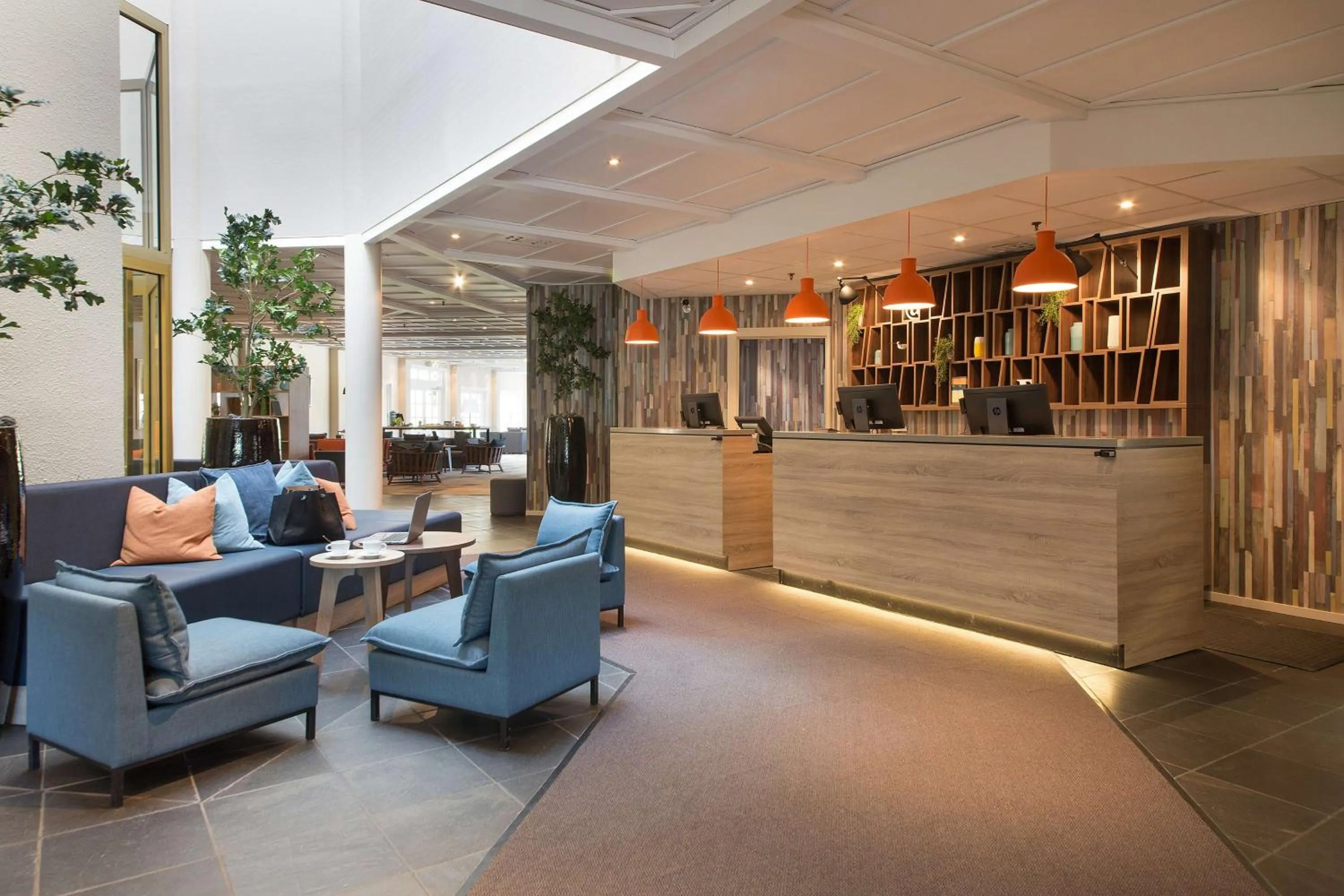 Lobby or reception in Scandic Sørlandet