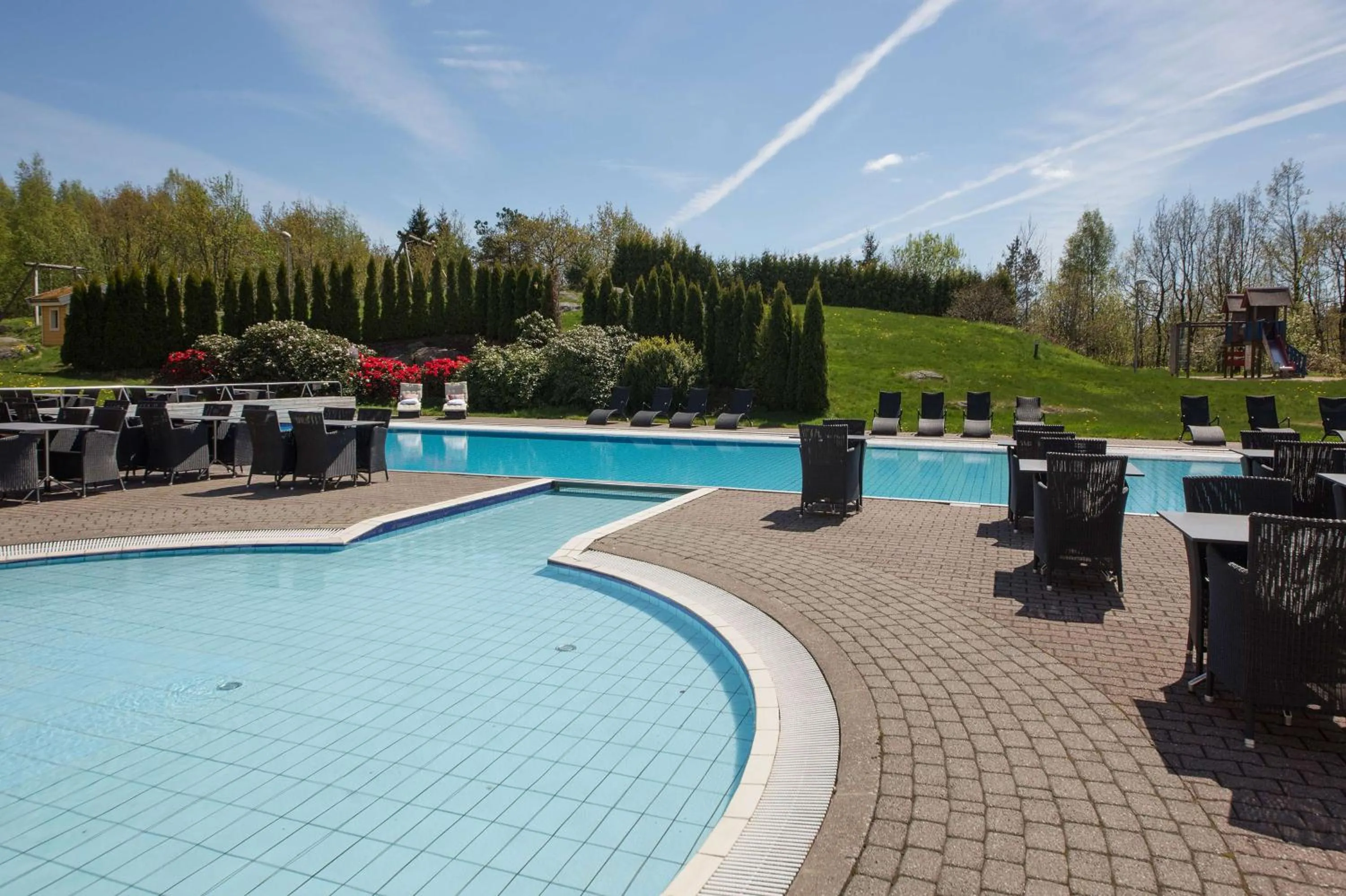 Pool view in Scandic Sørlandet