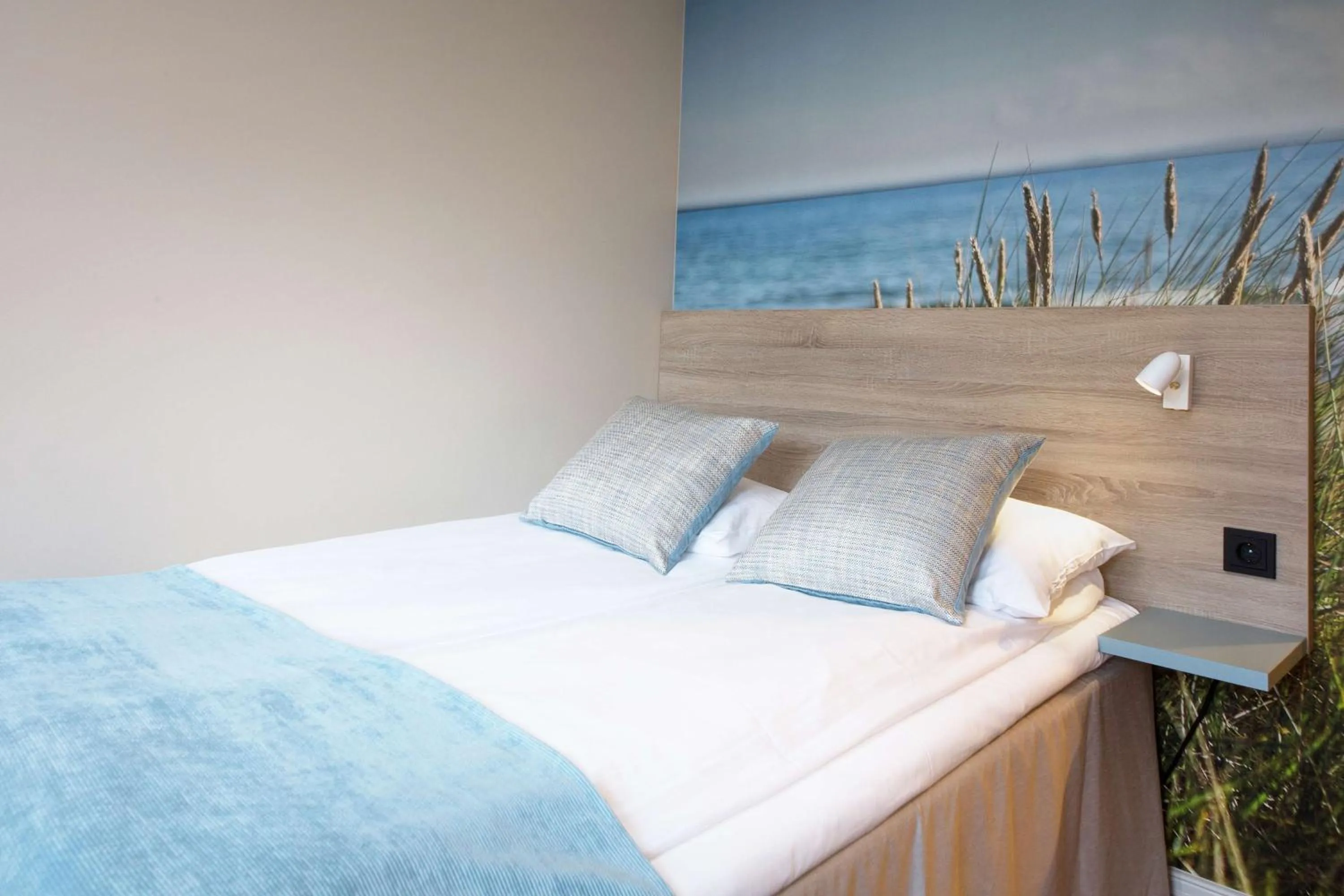 Bedroom, Bed in Scandic Sørlandet