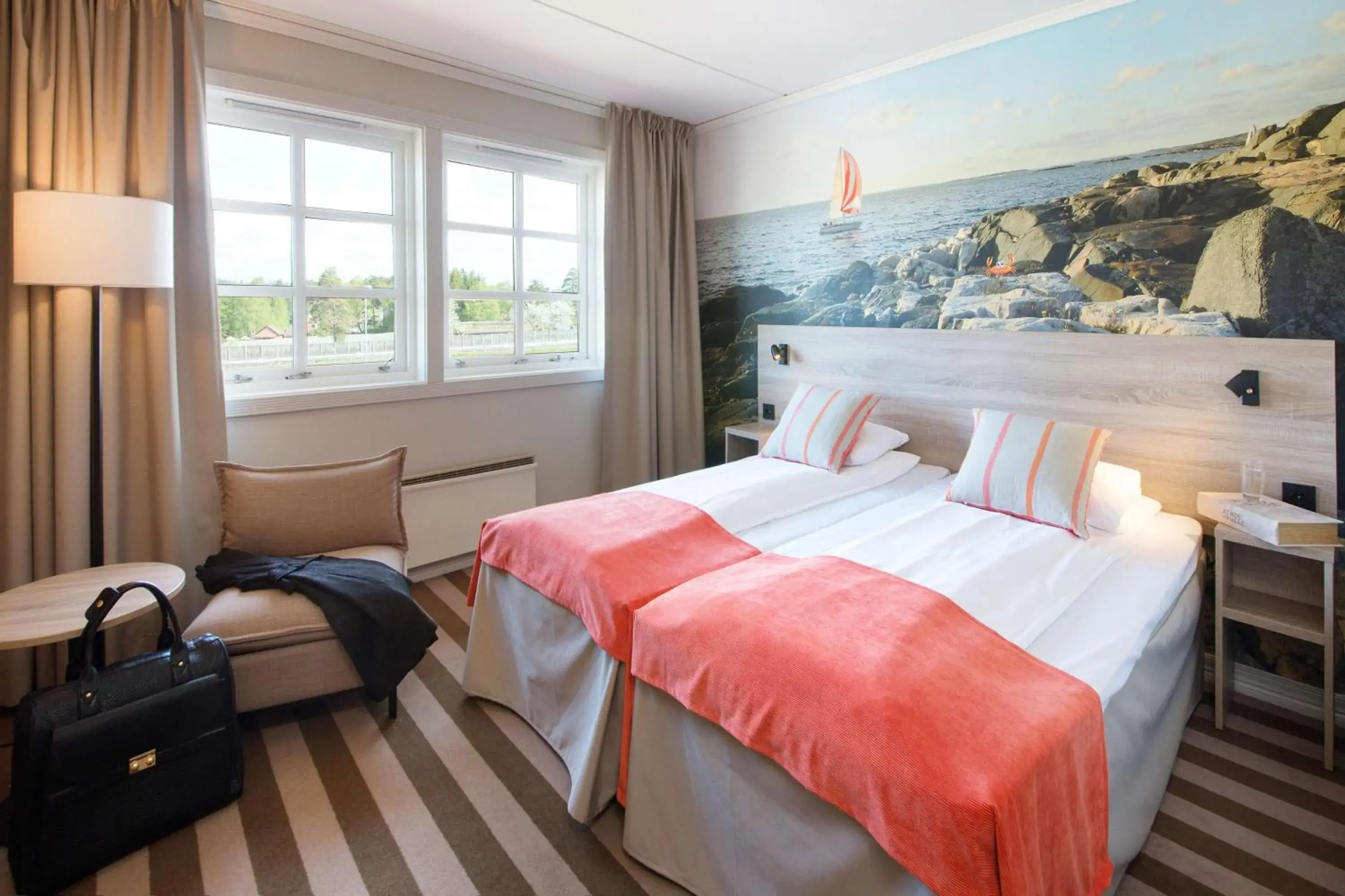 Bedroom, Bed in Scandic Sørlandet Bedroom, Bed in Scandic Sørlandet