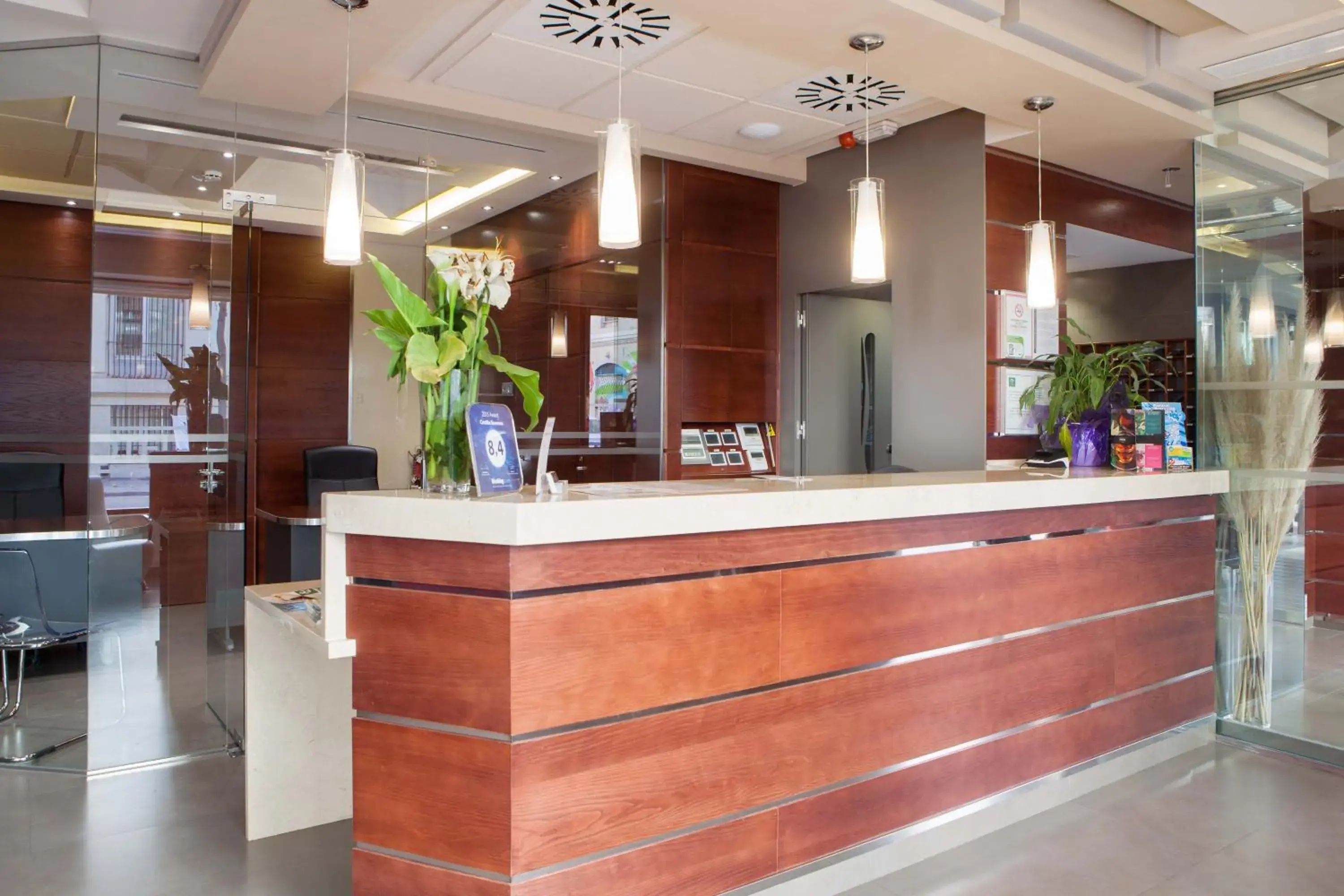 Lobby or reception in Castilla Guerrero Lobby or reception in Castilla Guerrero